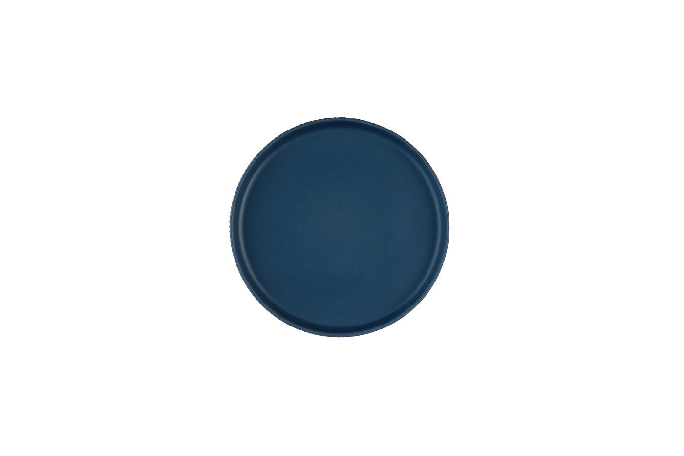 Scandi Plate ø16.5cm - 4 pieces - navy BJORN Blue