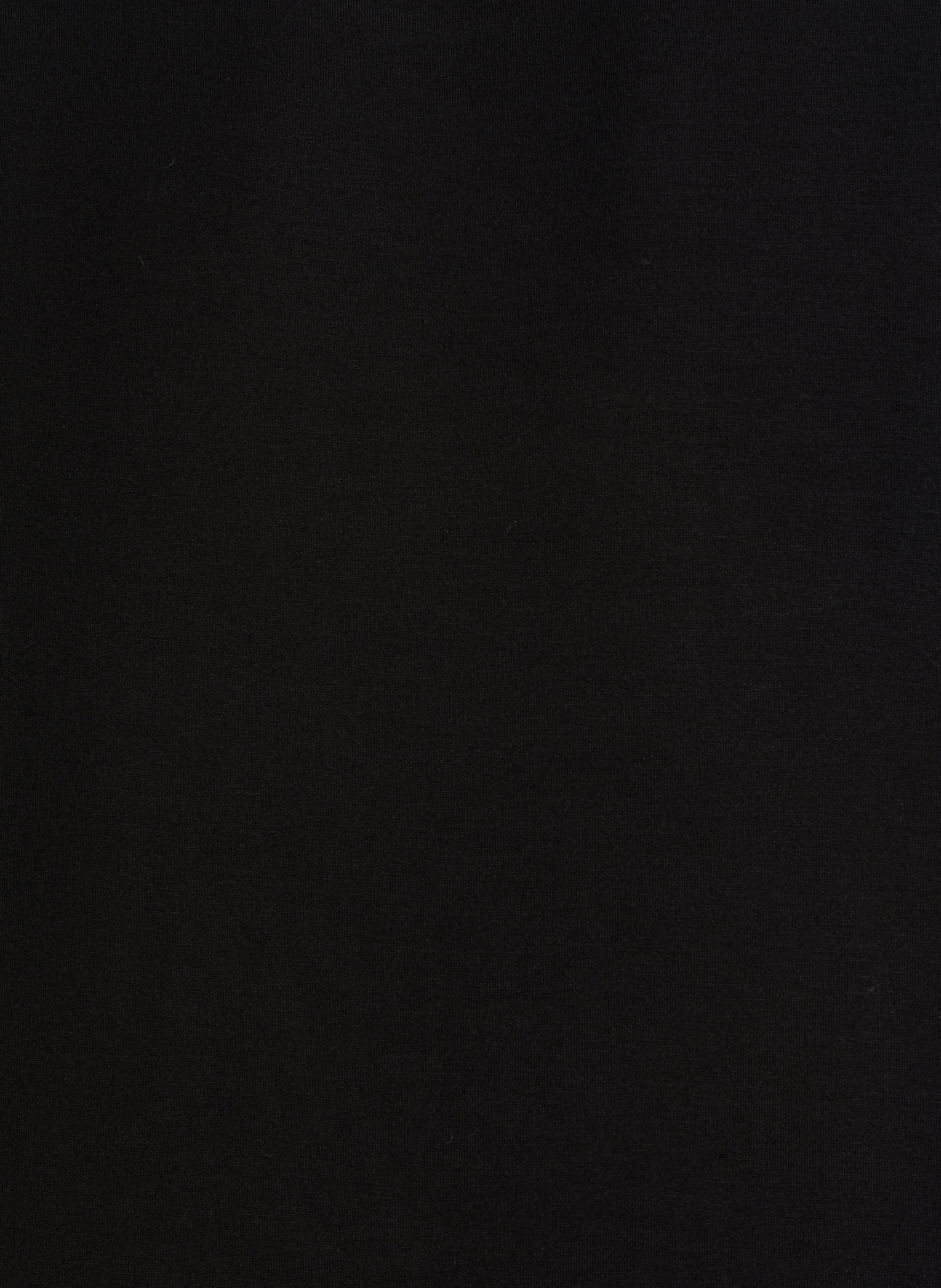 Bead-embroidered dress LA FEE MARABOUTEE Black