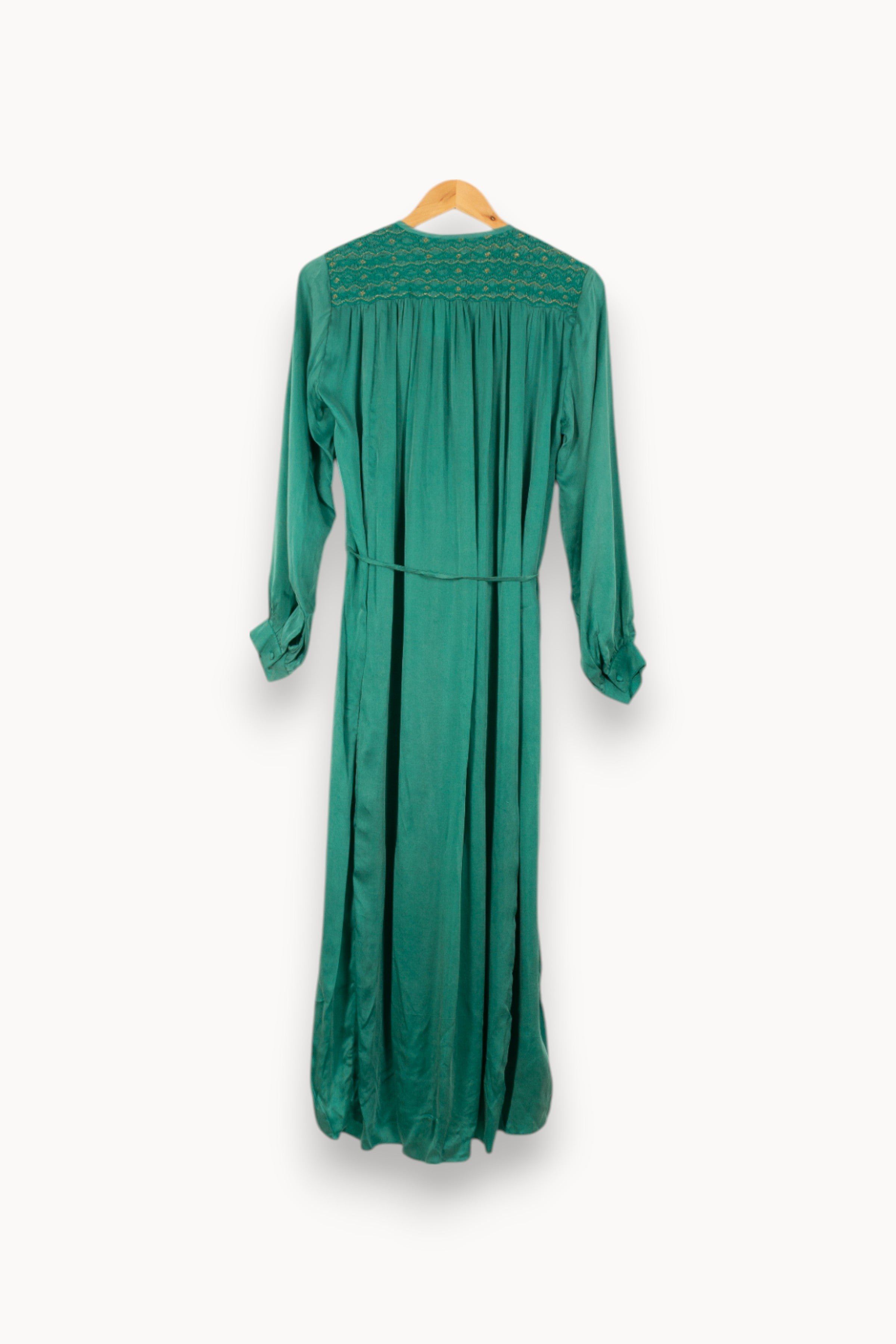 Long dress LOUISE MISHA - Seconde Main Green