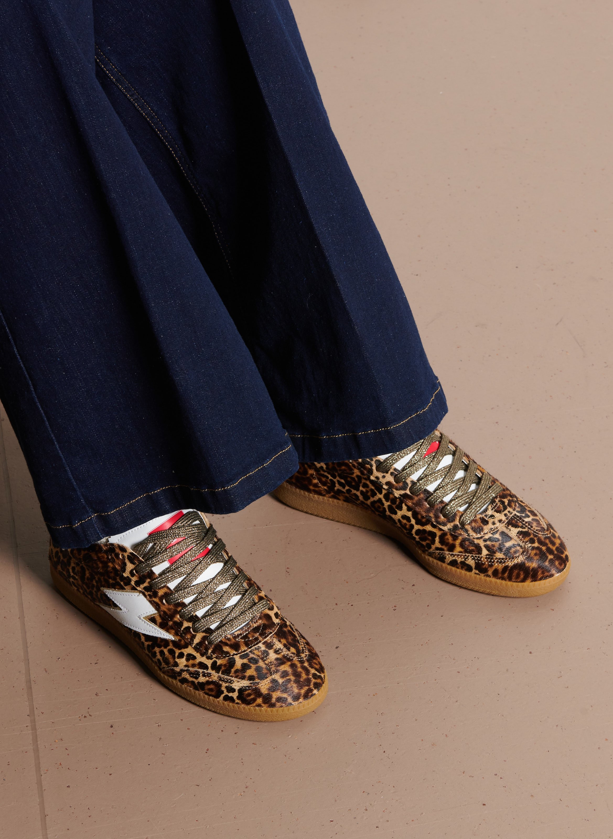 Baskets basses en cuir mélangé SEMERDJIAN - SMR Multicolore