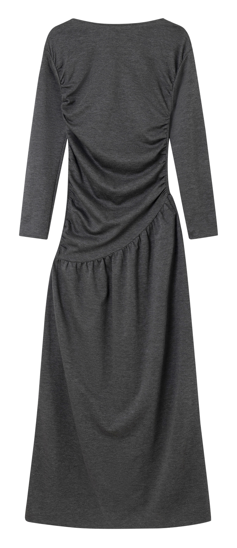 Long boat-neck dress LAAGAM Silver