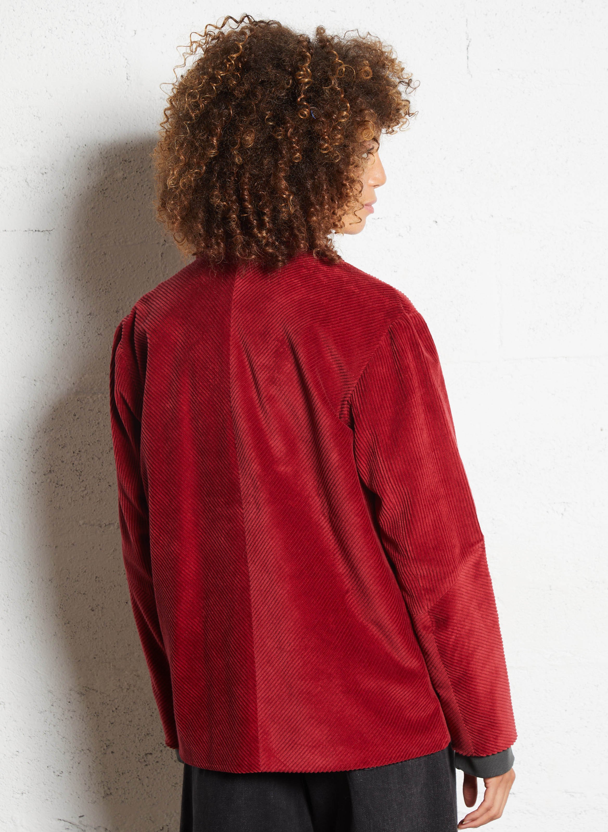 Blazer van corduroy LEON & HARPER Roze