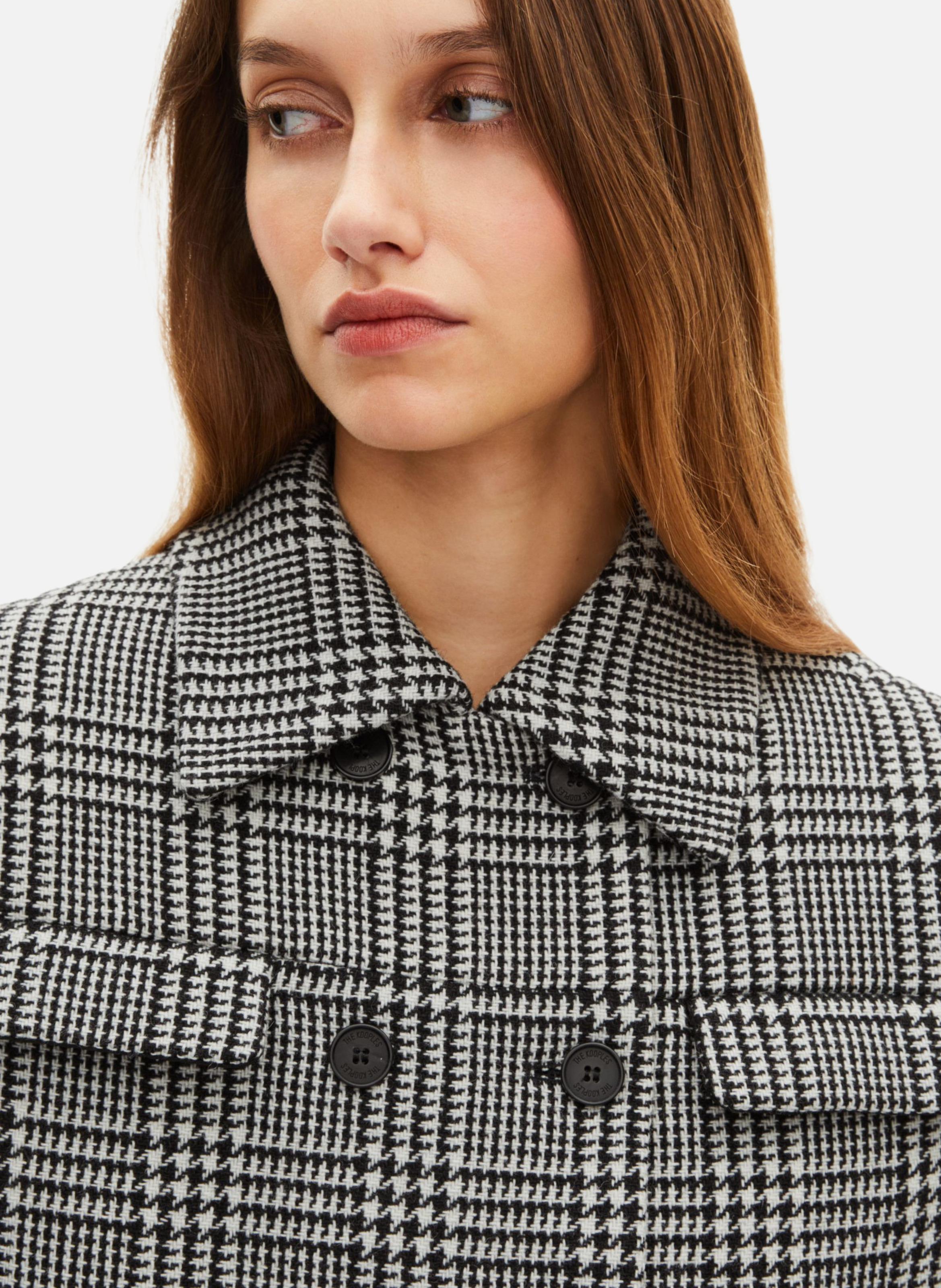 Patterned jacket THE KOOPLES Black