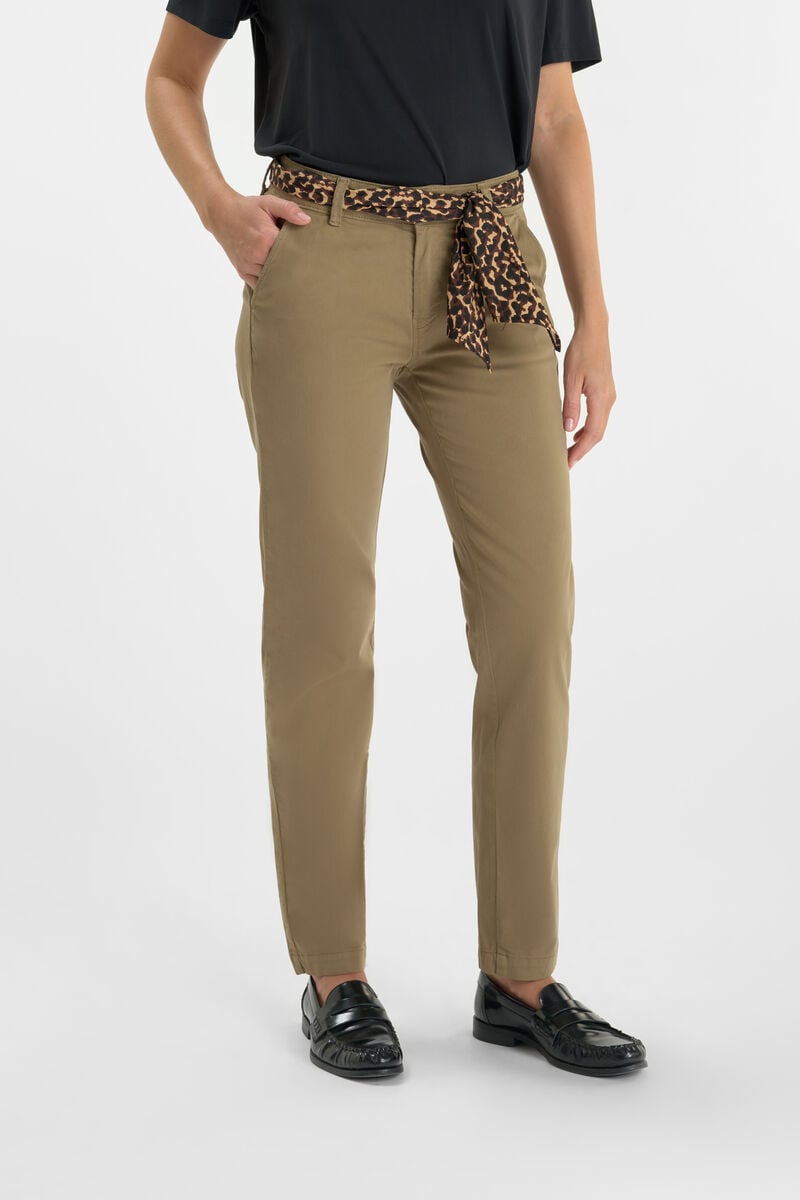 Carrot trousers LE TEMPS DES CERISES Khaki