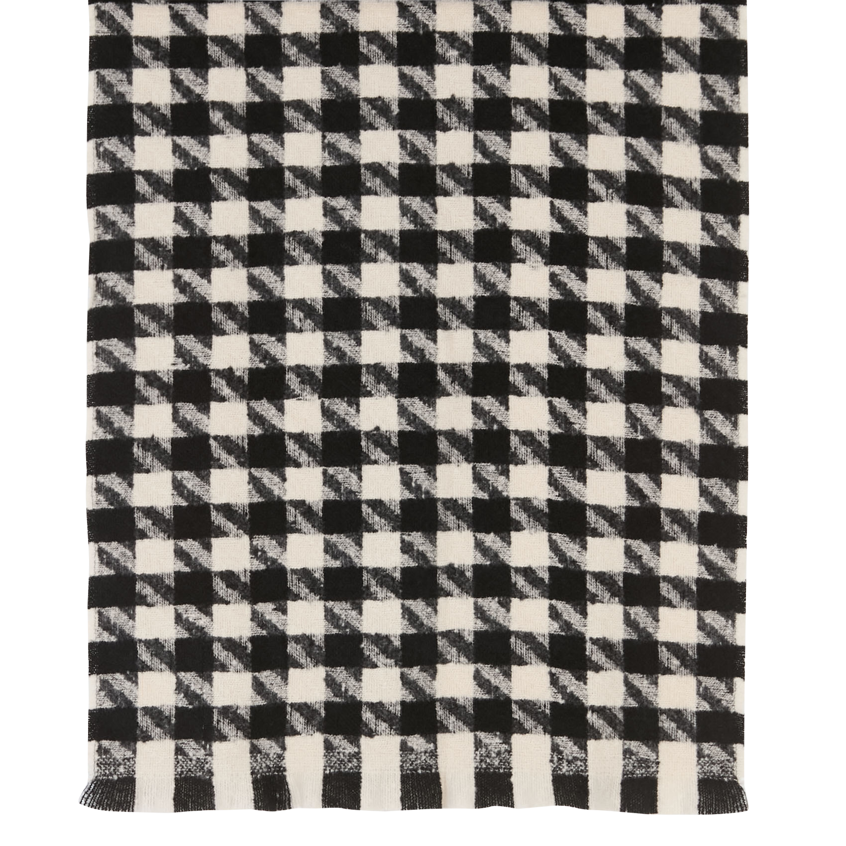 Kariertes Schal IKKS Schwarz