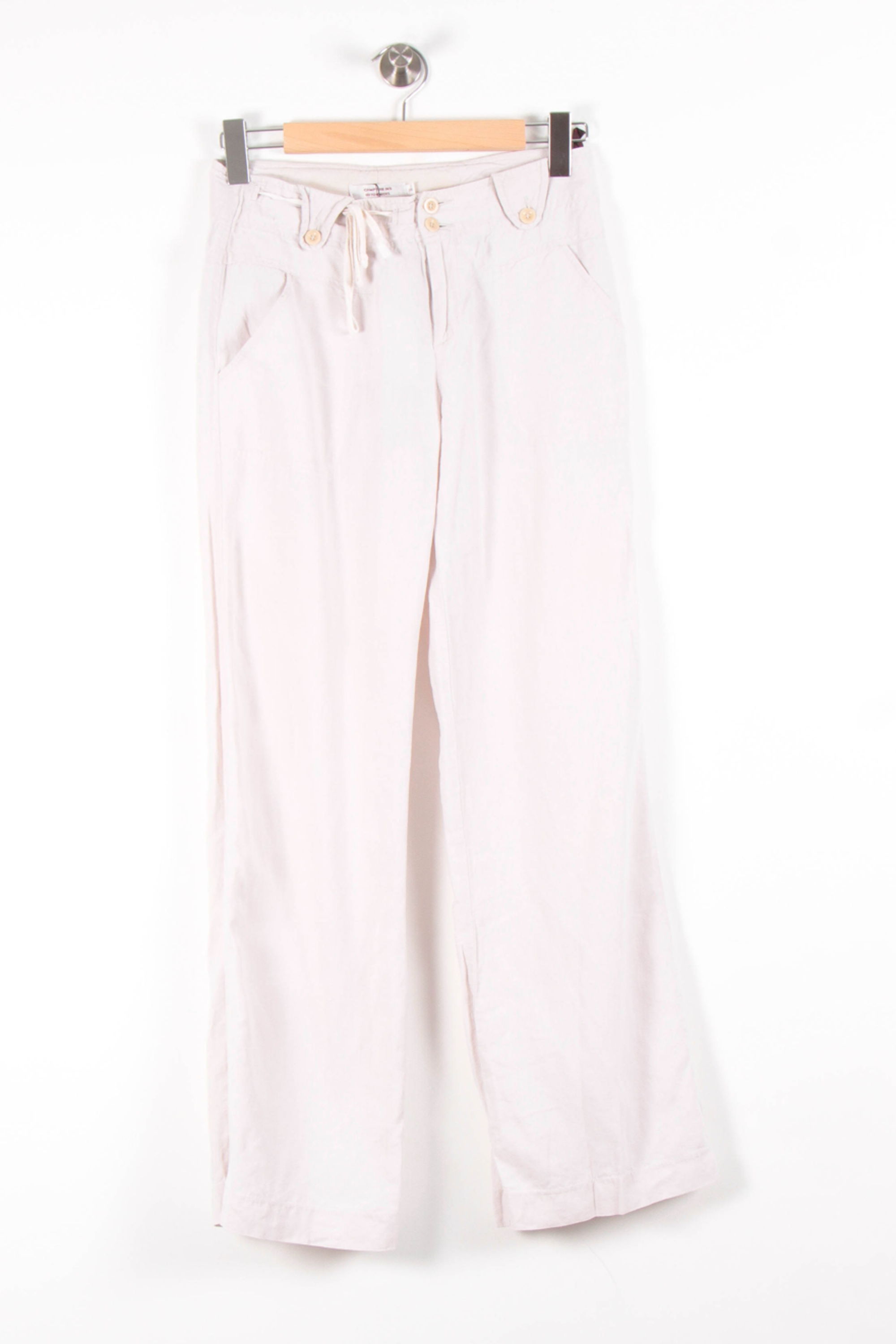 PANTS COMPTOIR DES COTONNIERS - Seconde main White