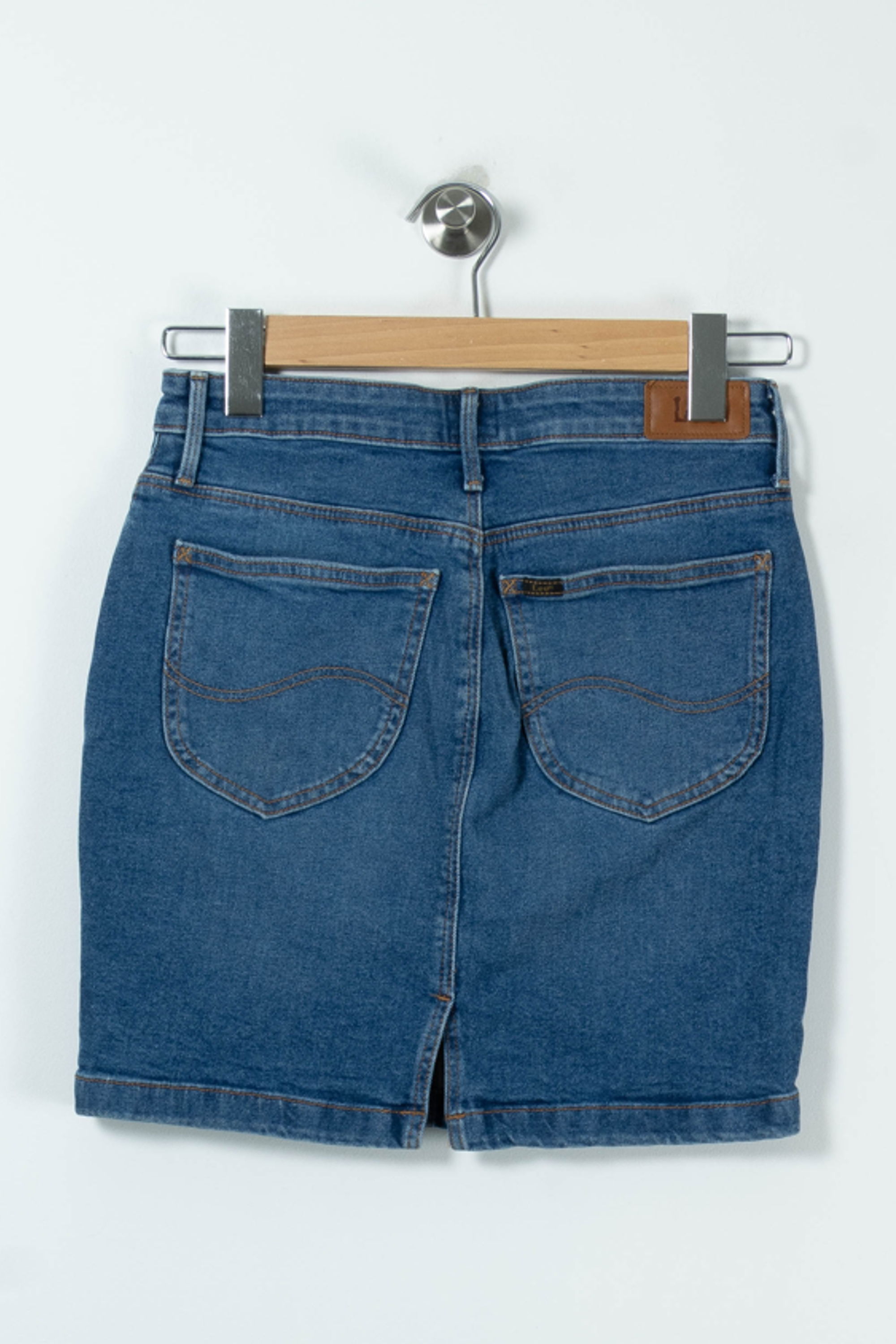 Short & midi skirt LEE - Seconde Main Blue