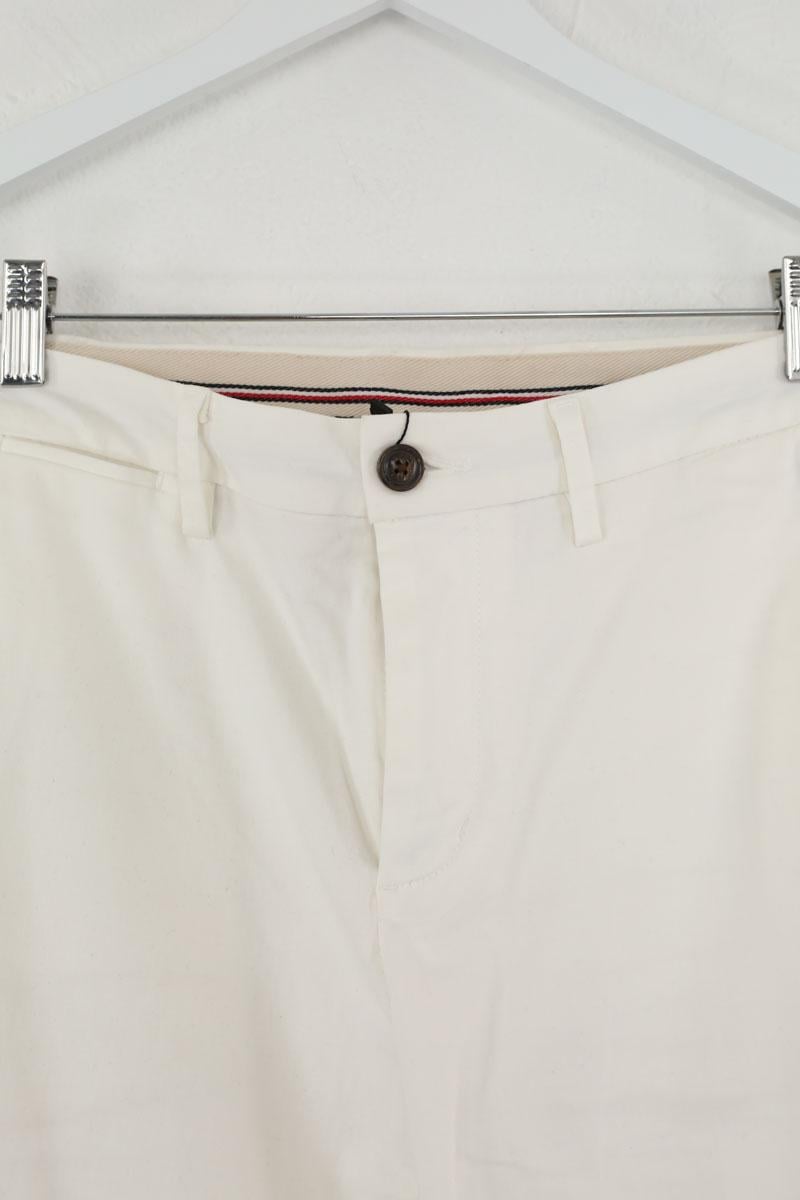 Carrot trousers TOMMY HILFIGER - SECONDE MAIN White