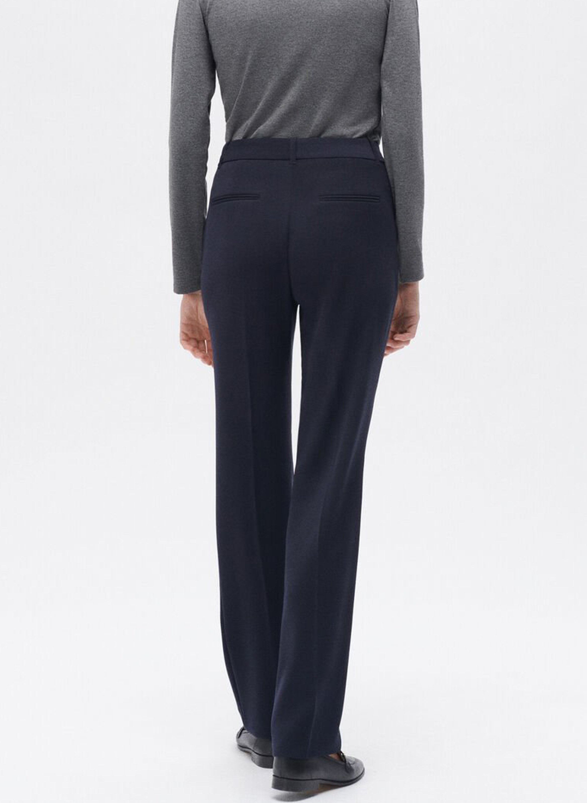 Tailored pants CAROLL Blue