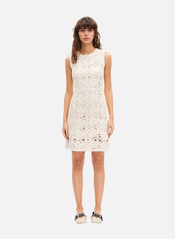the kooples white lace dress Short white lace dress Women