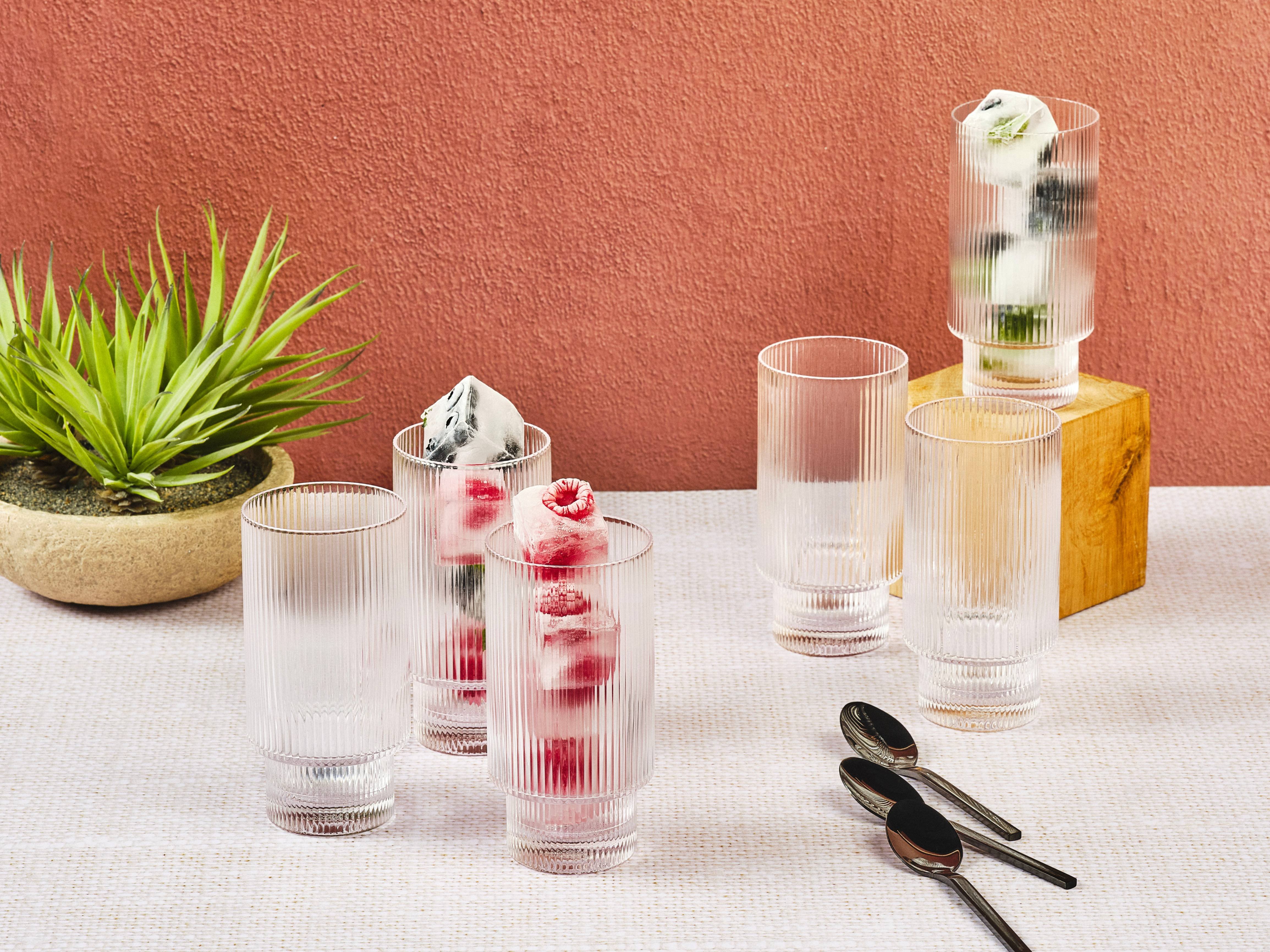 Gobelet 38cl linje - 6 pièces BJORN Transparent