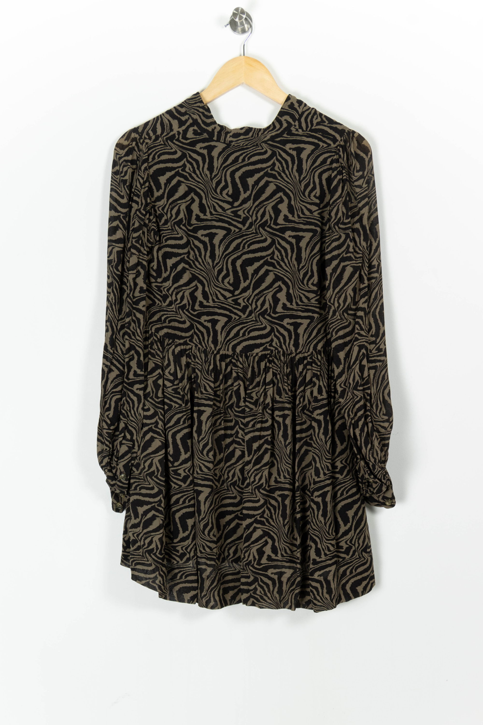 Robe courte & midi GANNI - Seconde Main Vert