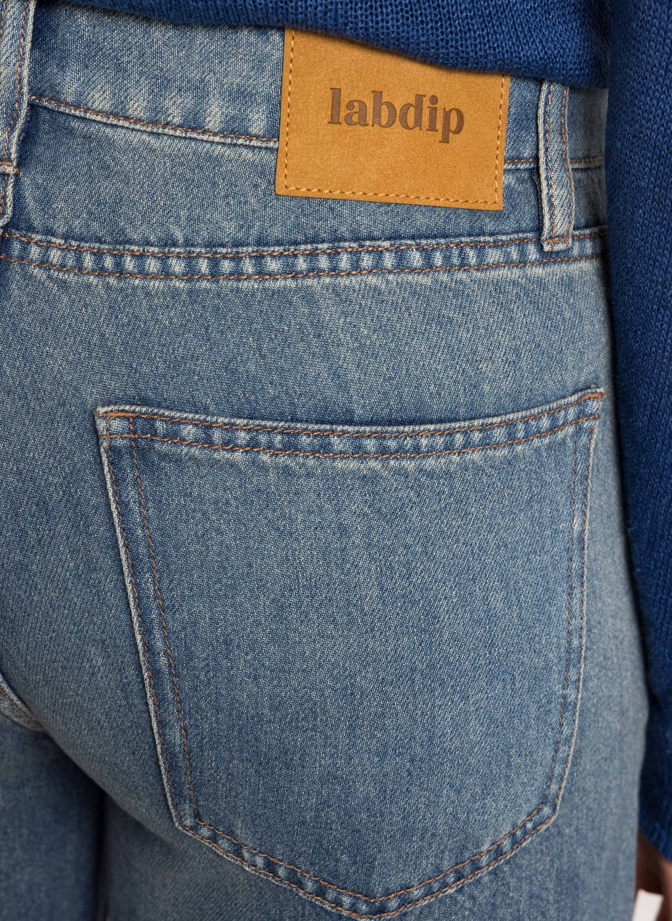 Rechte uitlopende jeans LAB DIP Blauw