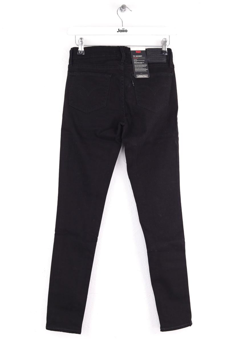 Cropped slim jeans with studs LEVI'S - Seconde main Black