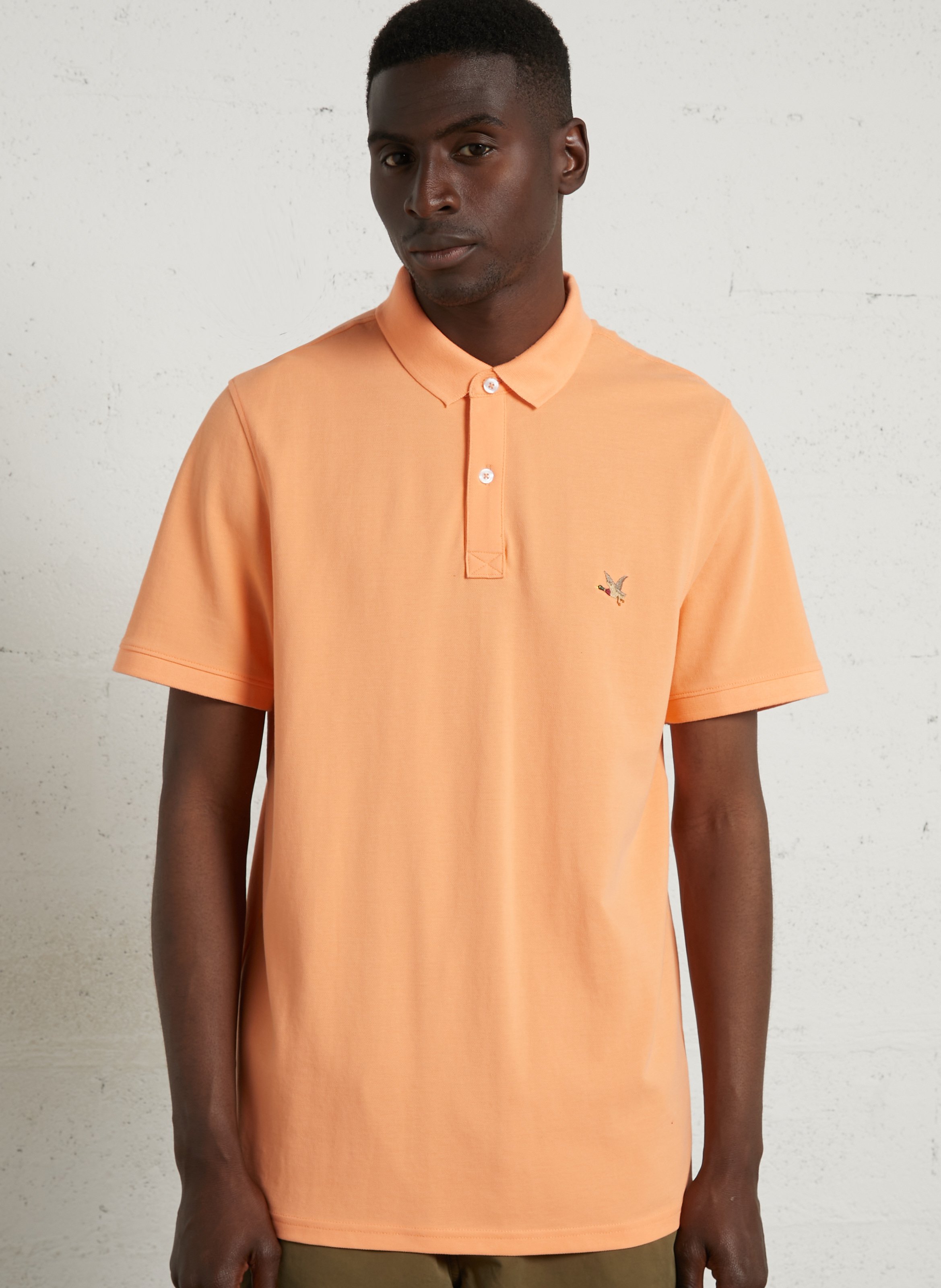 Polo manches courtes en coton bio CHEVIGNON