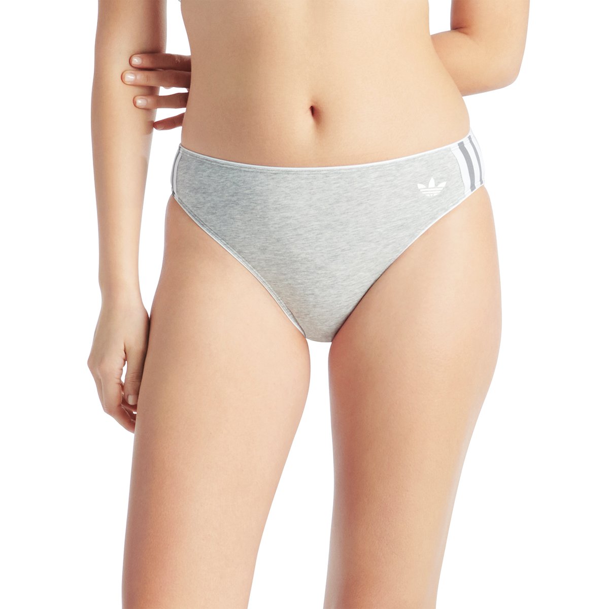Women's Comfort Cotton Flex Adicolor Adidas Original Culottes ADIDAS UNDERWEAR Grey