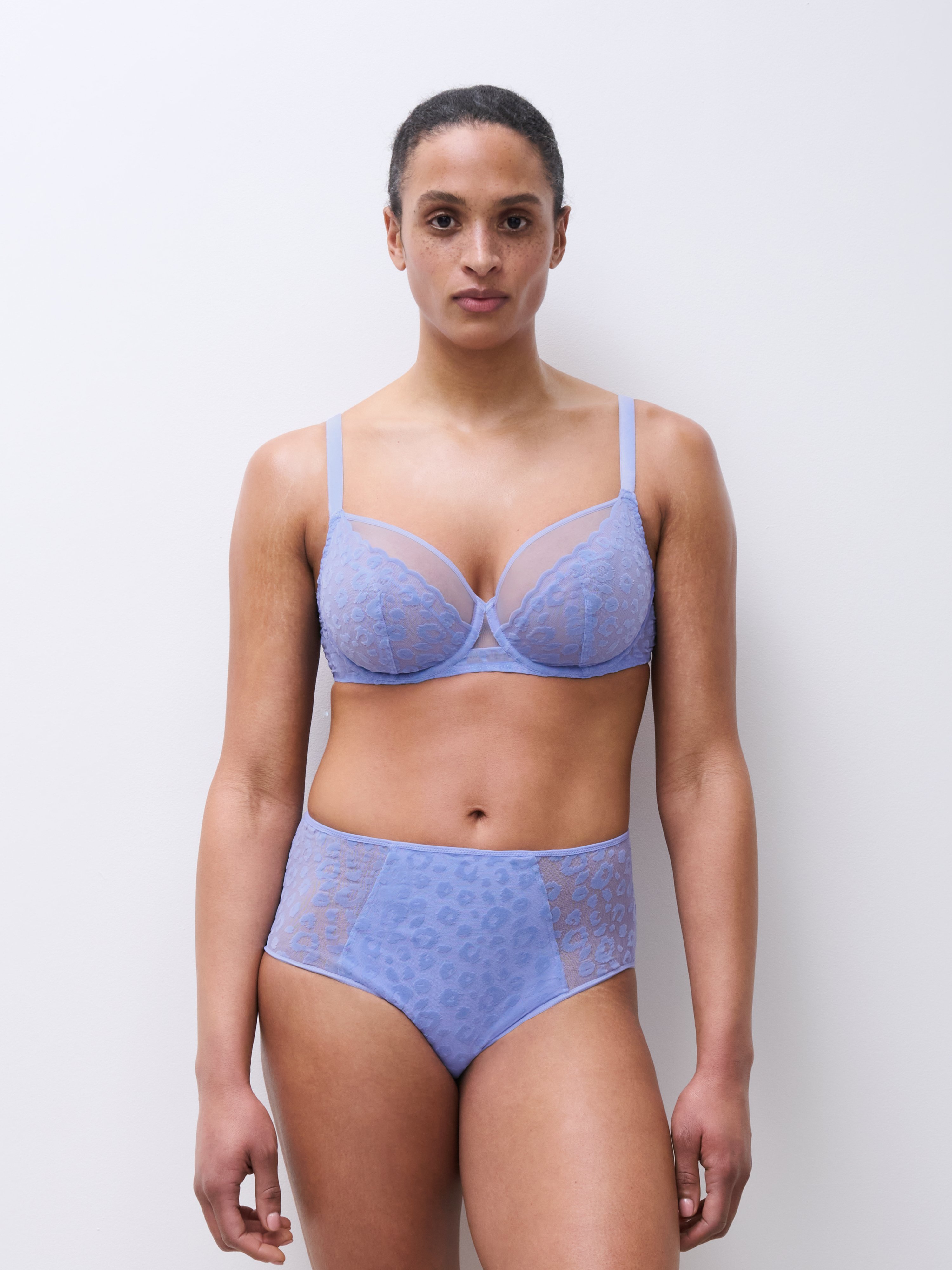 Full-cup bra CHANTELLE PULP Blue