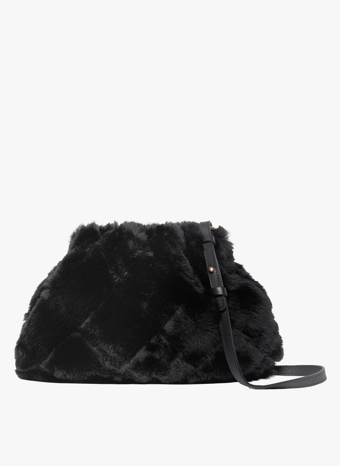 Sac bourse discount noir femme