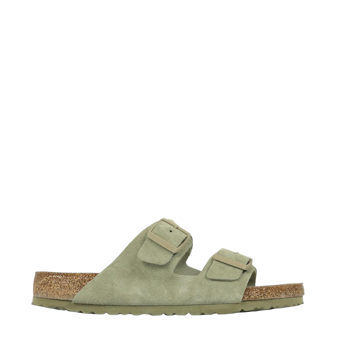 Faux leather sandals BIRKENSTOCK Grey