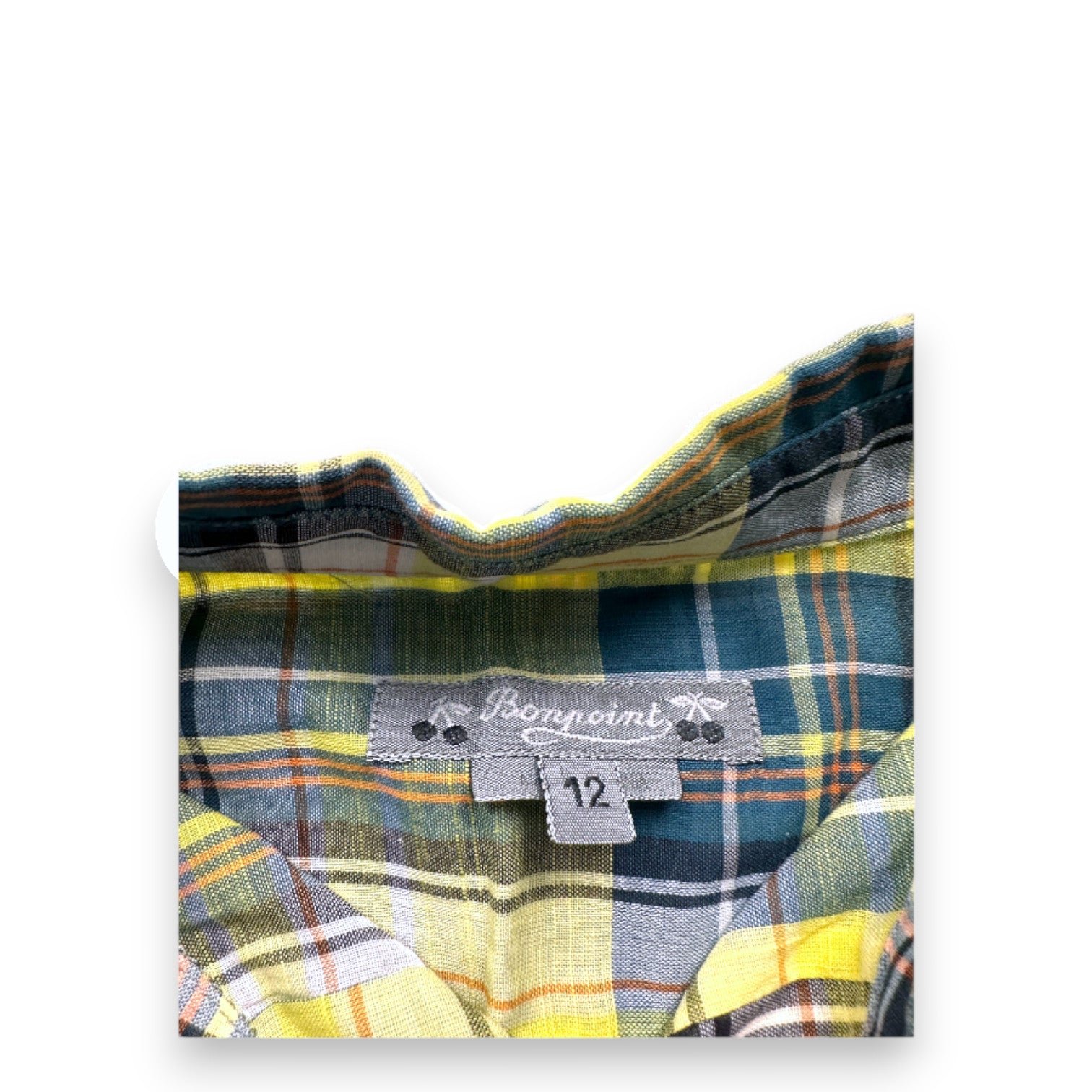 Yellow child's shirt - 12 years BONPOINT - Seconde Main Yellow