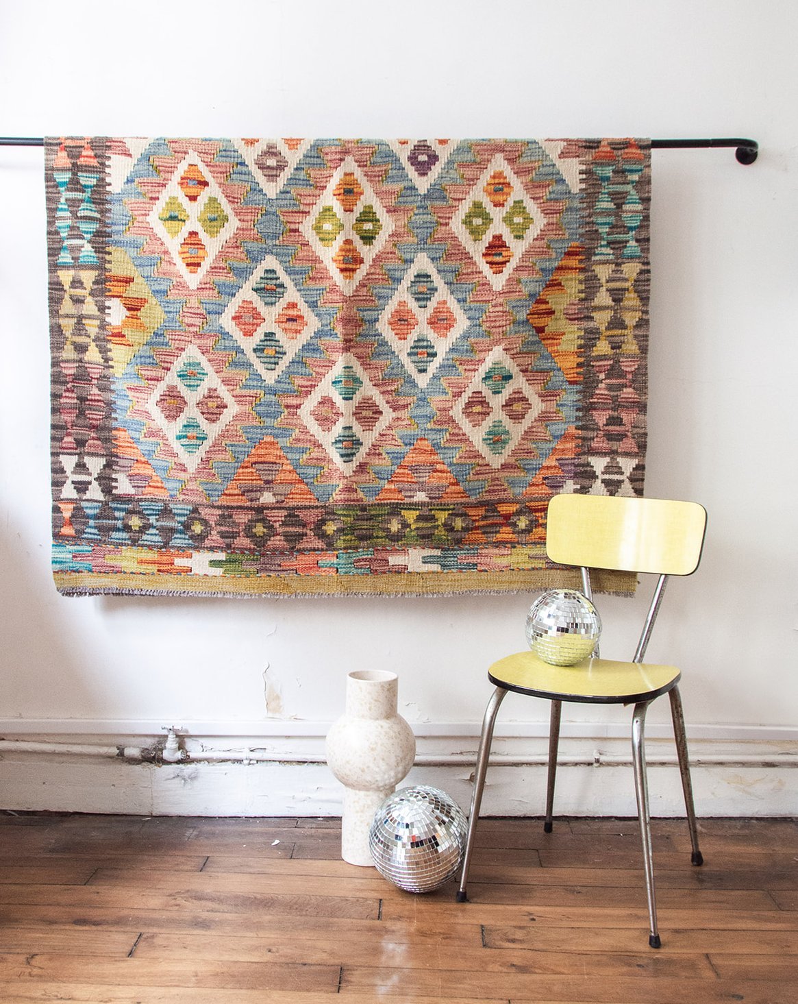 Kilim rug n°315 DEBONGOUT Multicolored