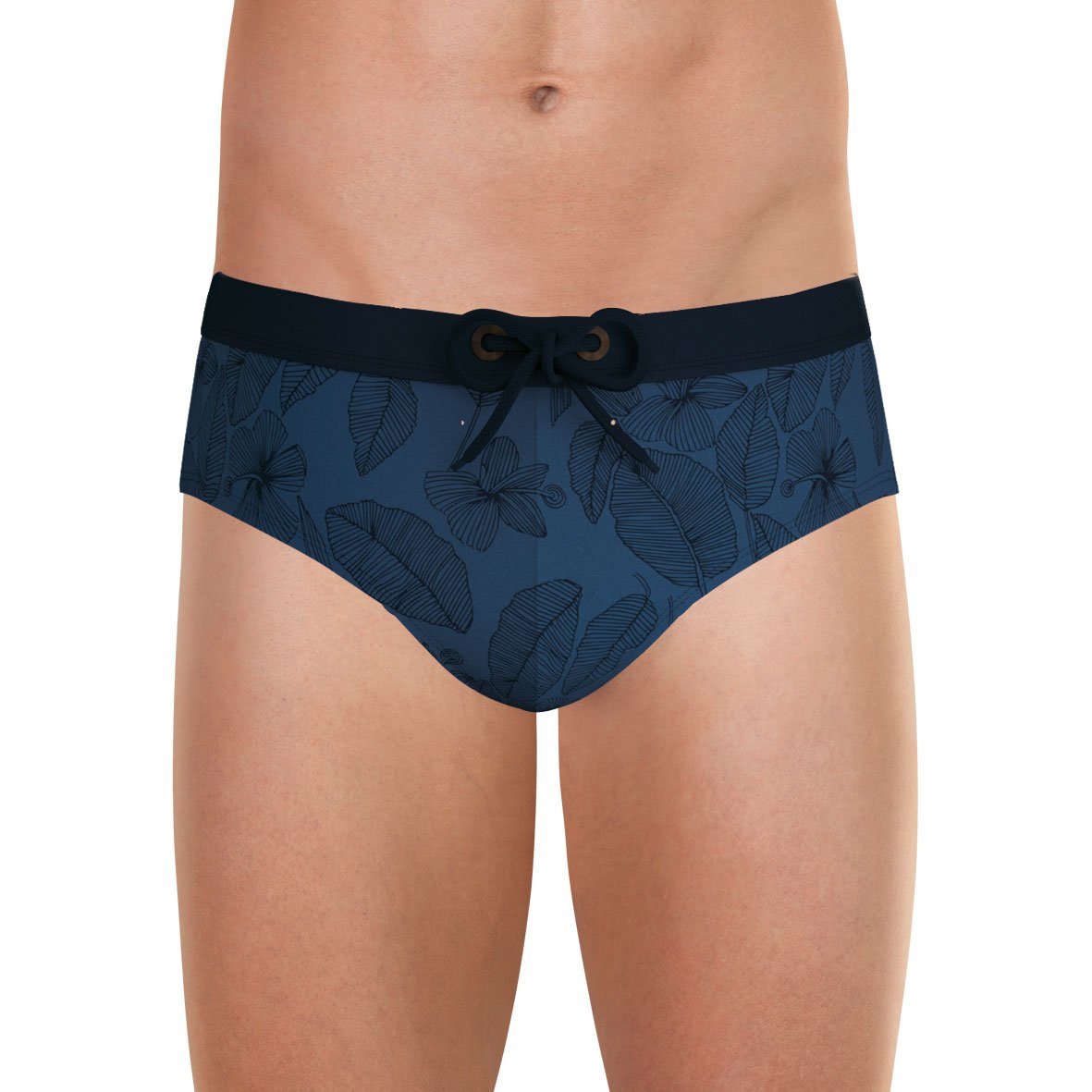 Recycled fiber bikini bottoms EMINENCE Blue