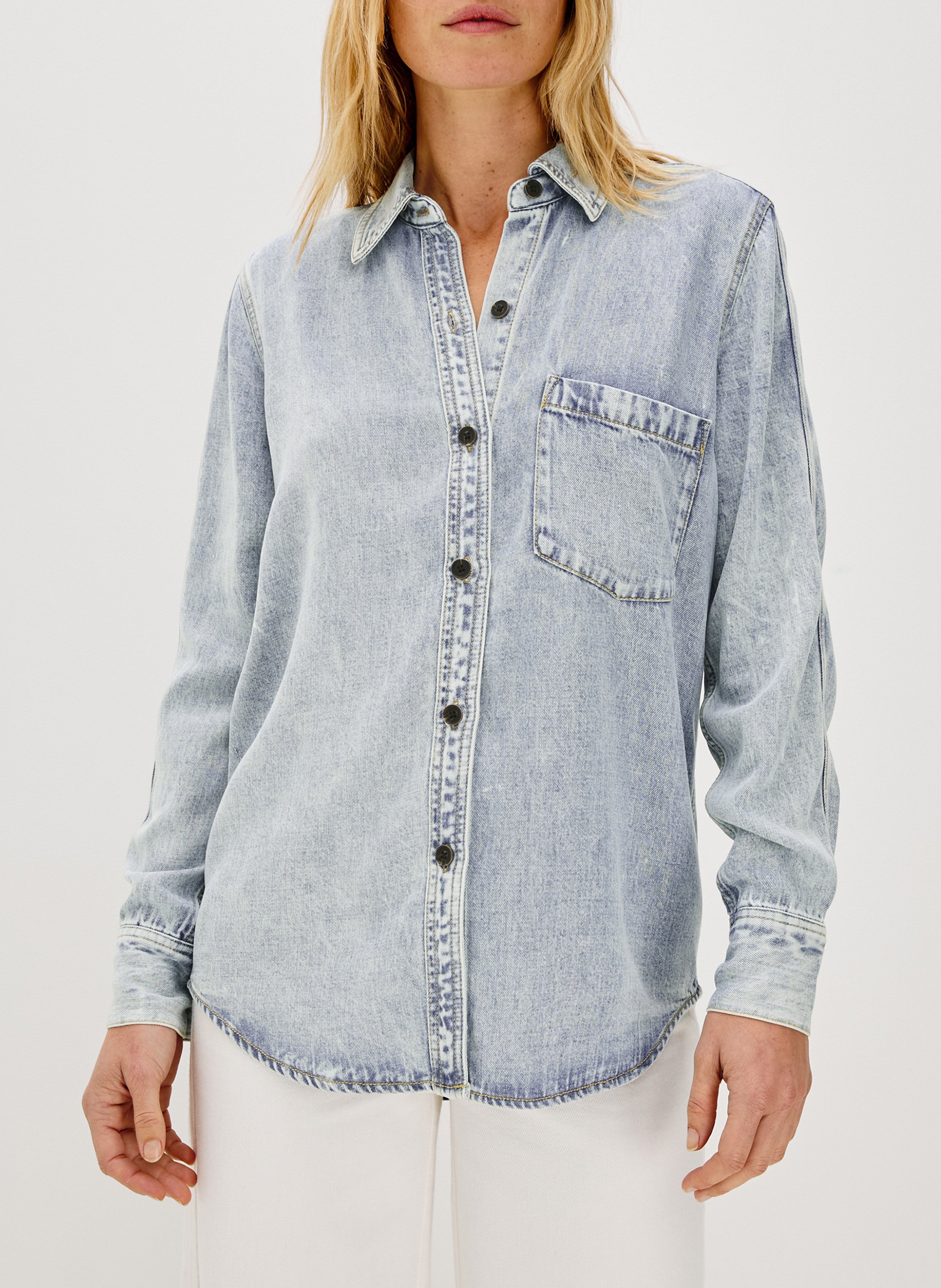 Chemise col classique RAILS Blue