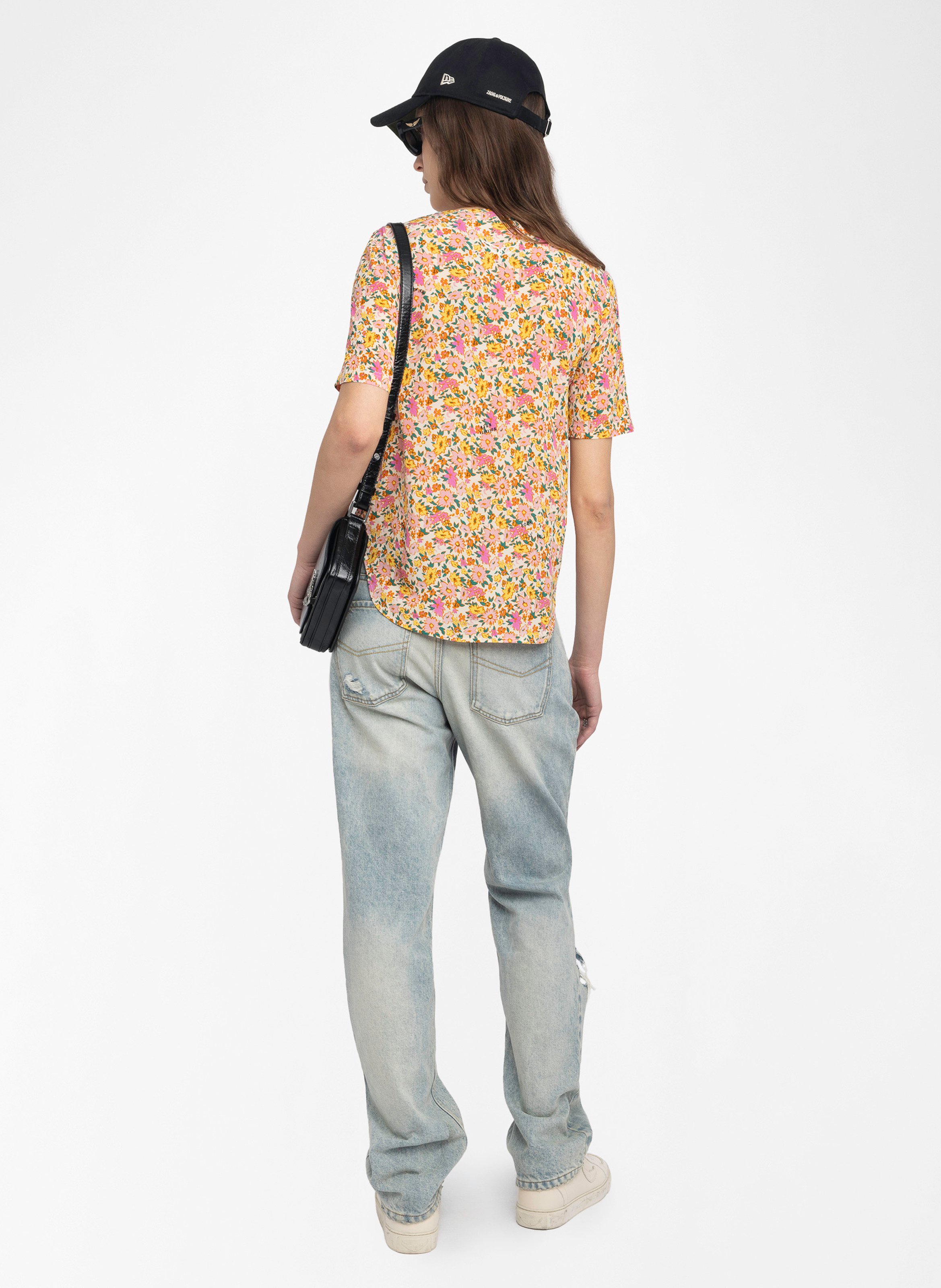 Top droit imprimé ZADIG&VOLTAIRE Blanc