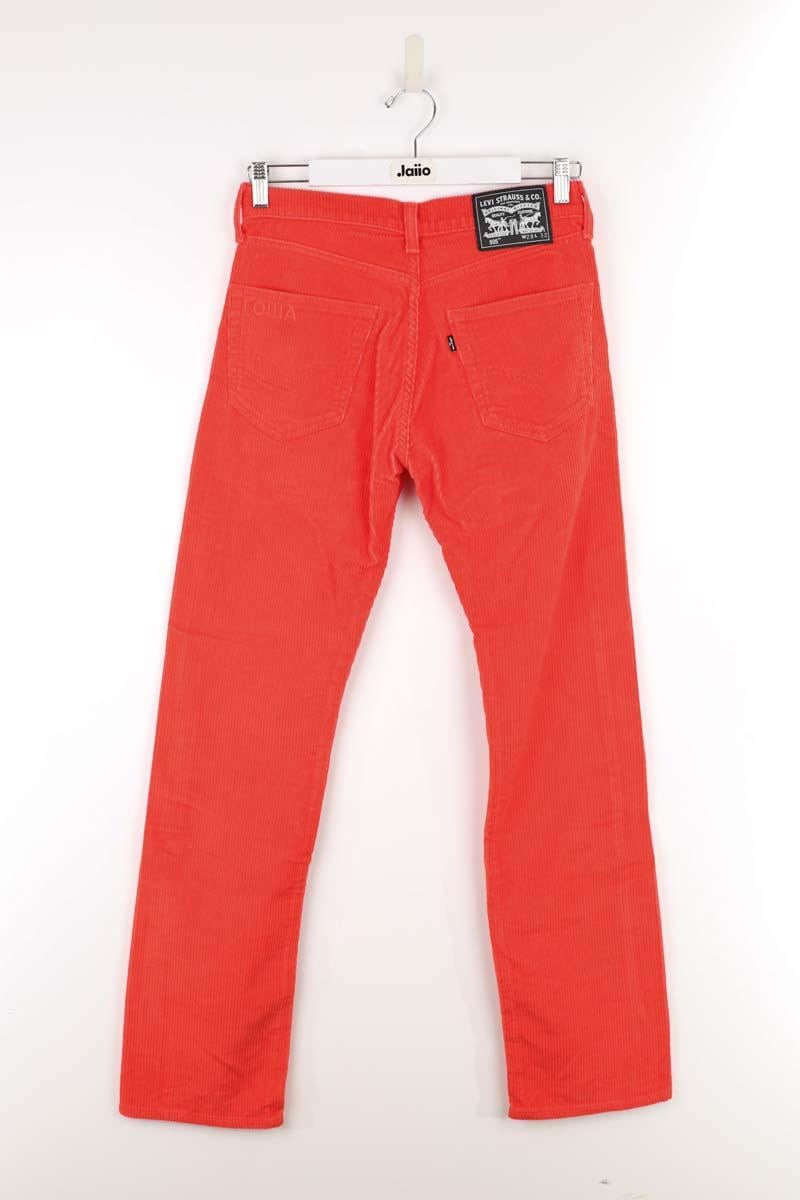 Slim-fit cotton cargo pants LEVI'S - Seconde main Red