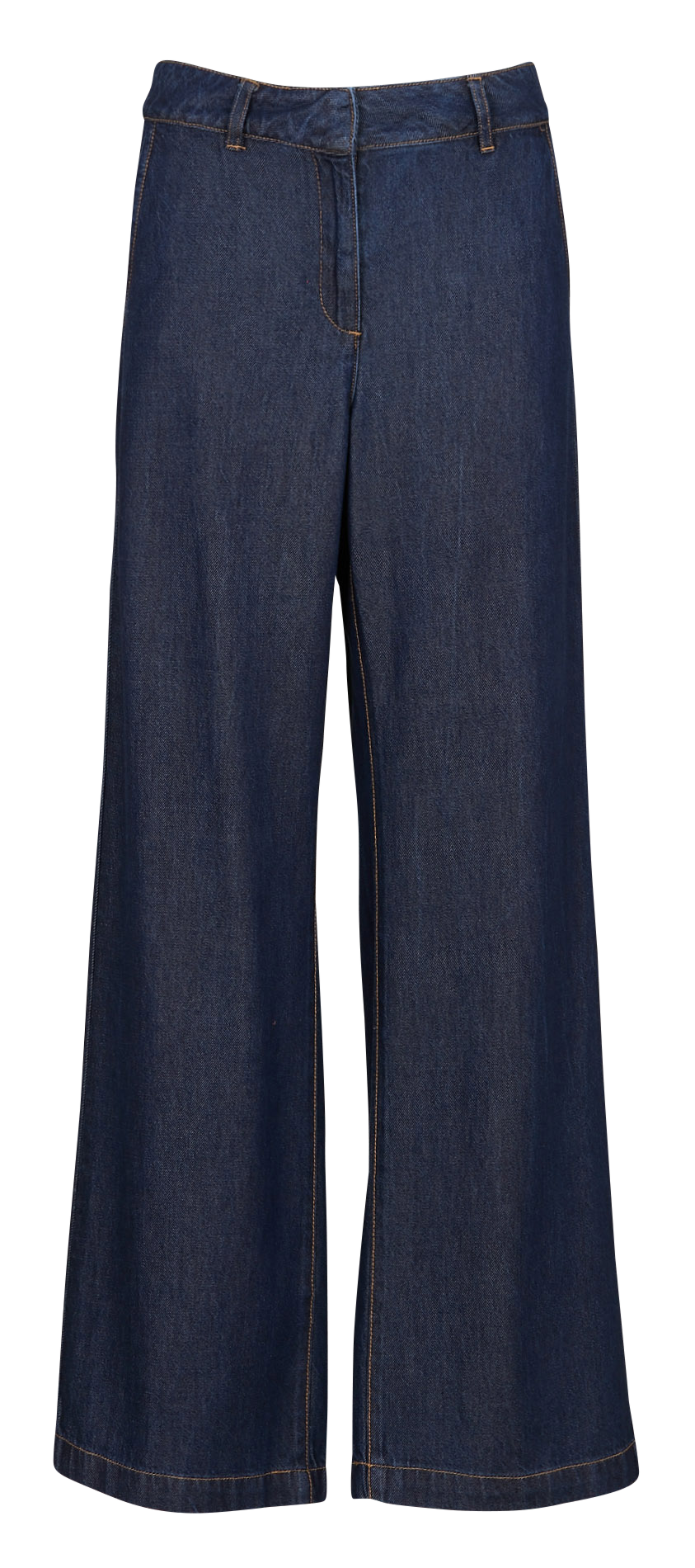 Farbige Straight Cut Jeans mit 5 Taschen MAISON 123 Blau