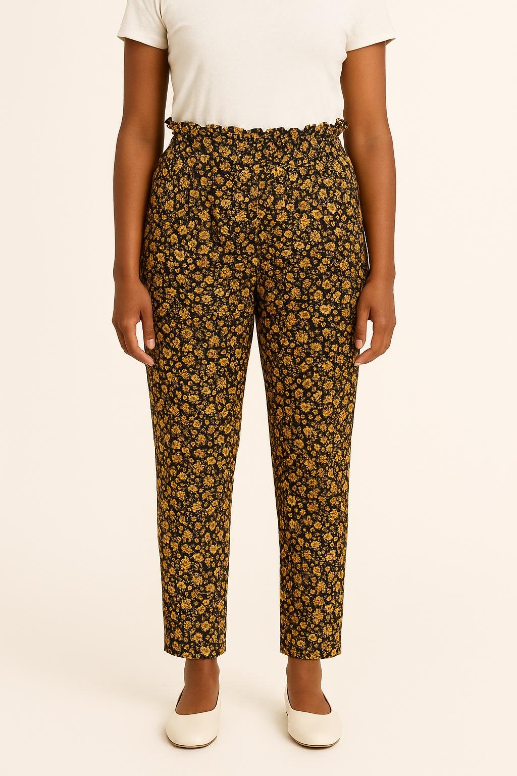 Pants SEZANE - Seconde main Yellow