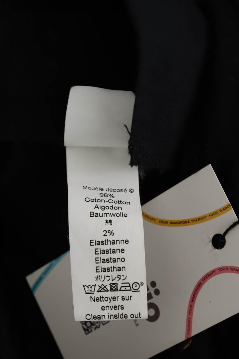 Cotton mini skirt KENZO - SECONDE MAIN Black