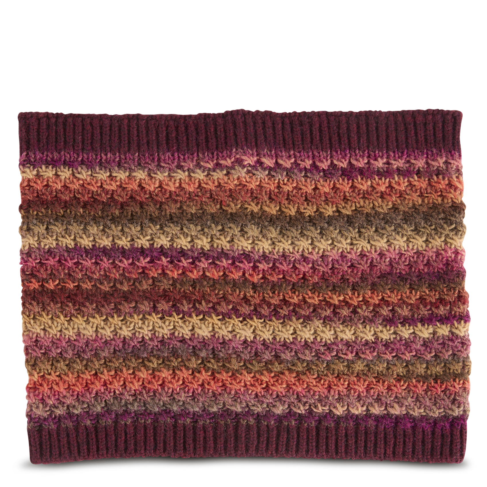 Knitted neck warmer LA FEE MARABOUTEE Red