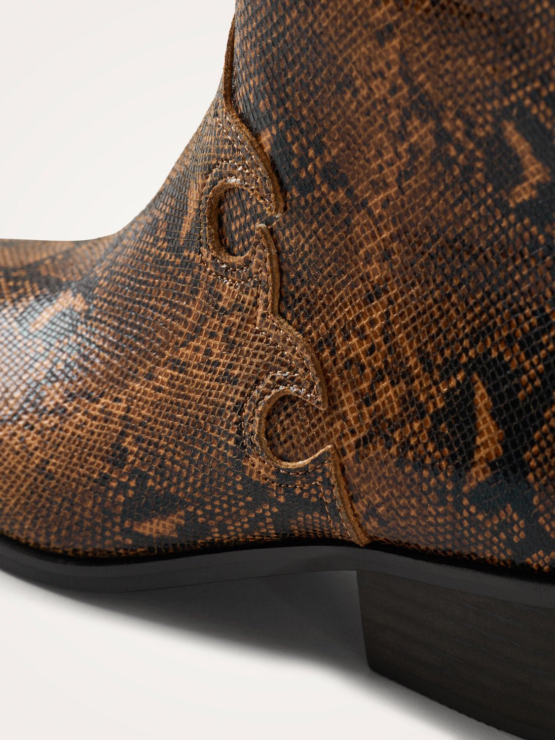 High cowboy boots VANESSA WU Beige