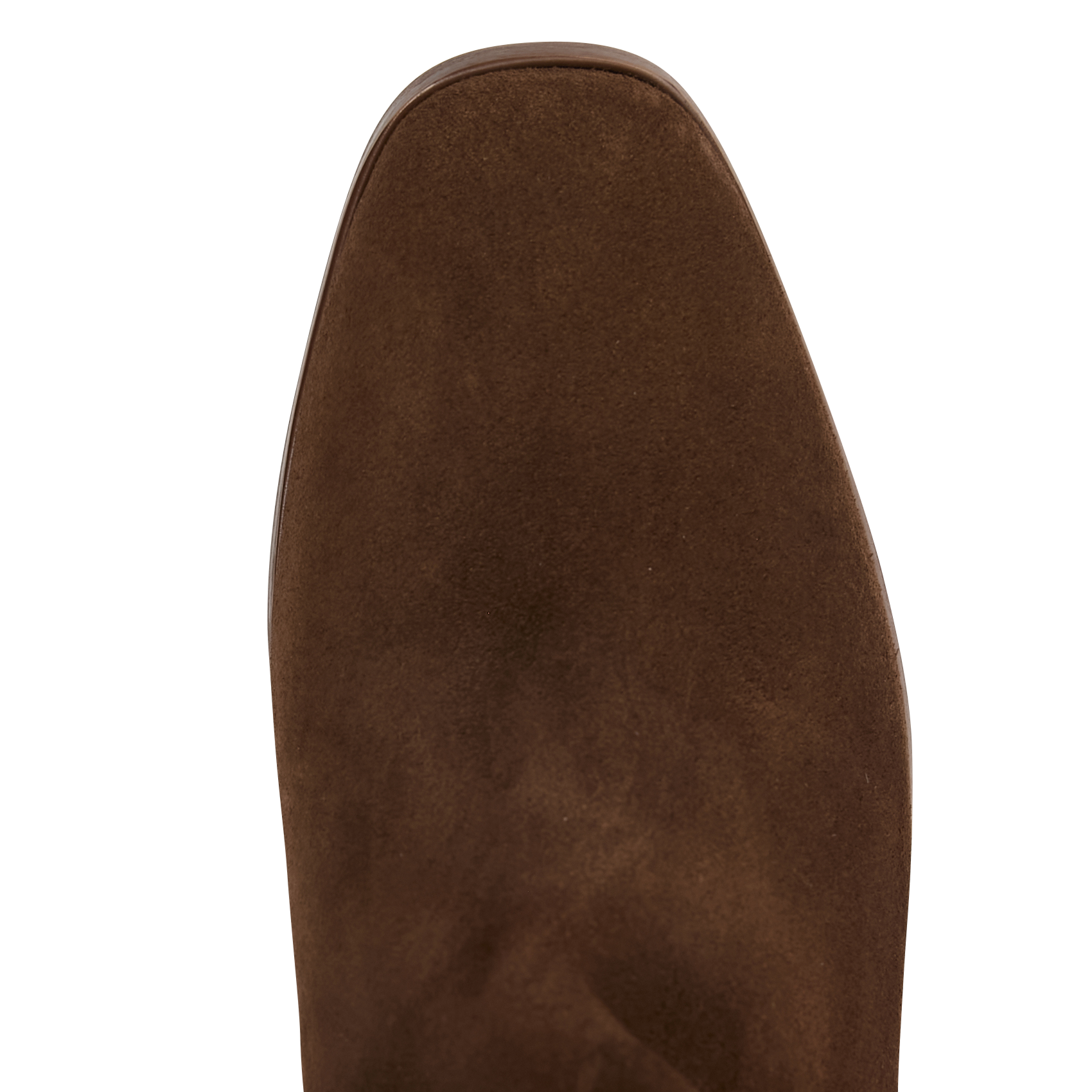 Effen leren enkellaarzen met textuur MAISON TOUFET Bruin