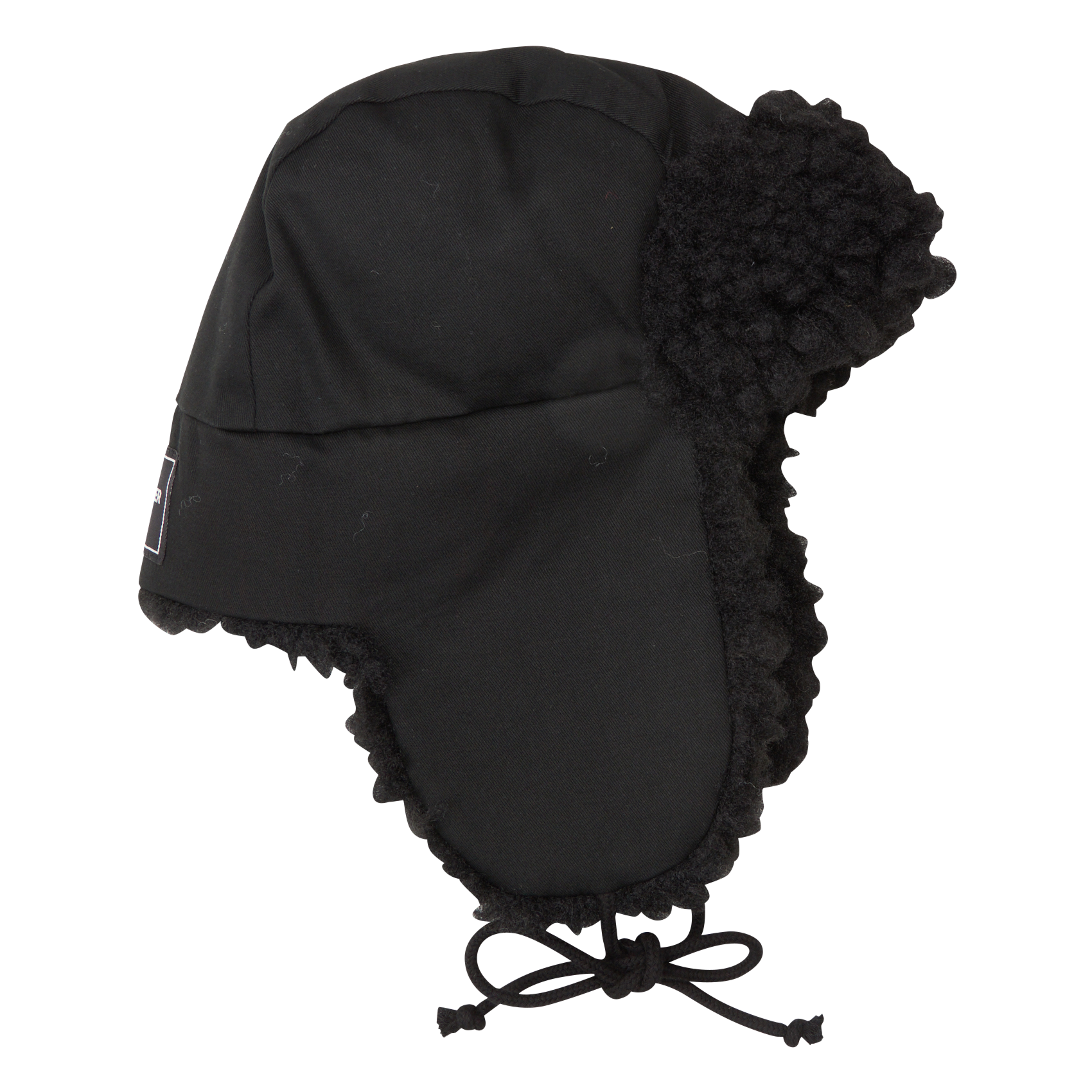 Gevoerde omkeerbare muts LEON & HARPER Zwart