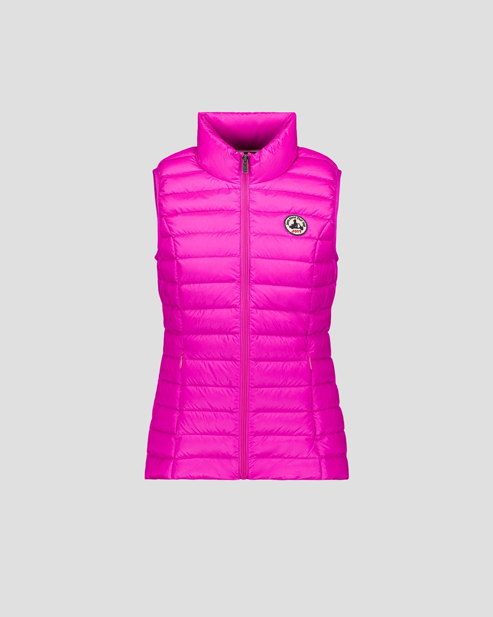 Sleeveless lightweight down vest seda JOTT Pink