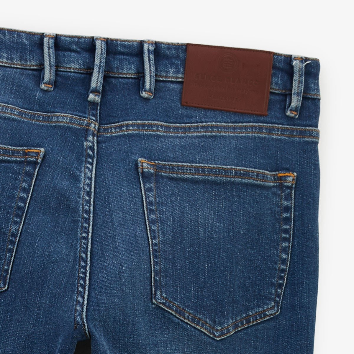 Slim fit PowerTwist jeans in cotton SERGE BLANCO Blue