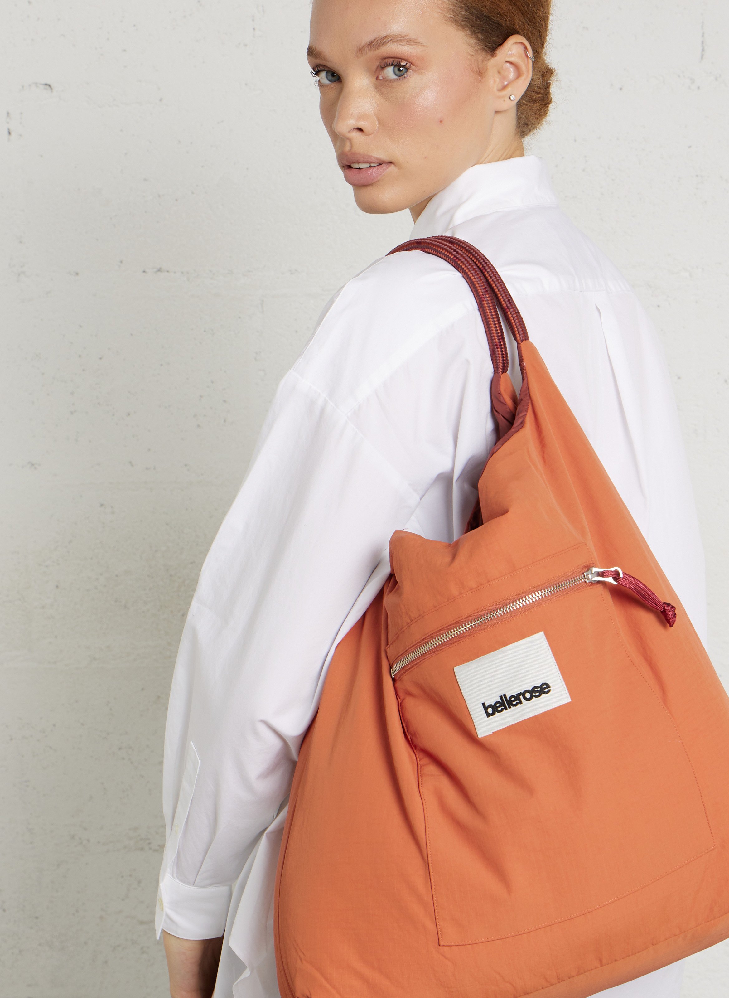 Gewatteerde schoudertas BELLEROSE Oranje