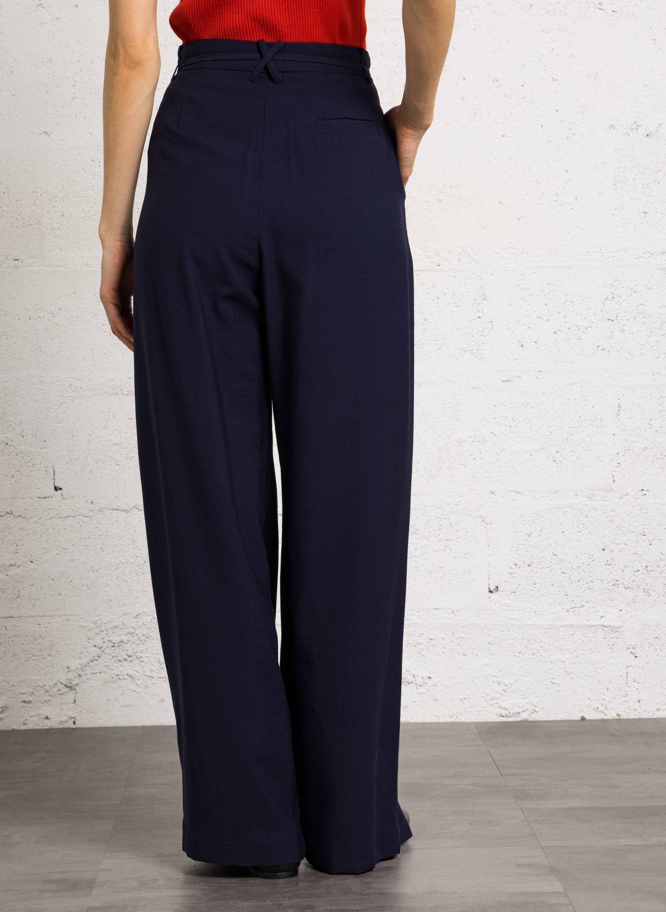Wide trousers SUNCOO Blue