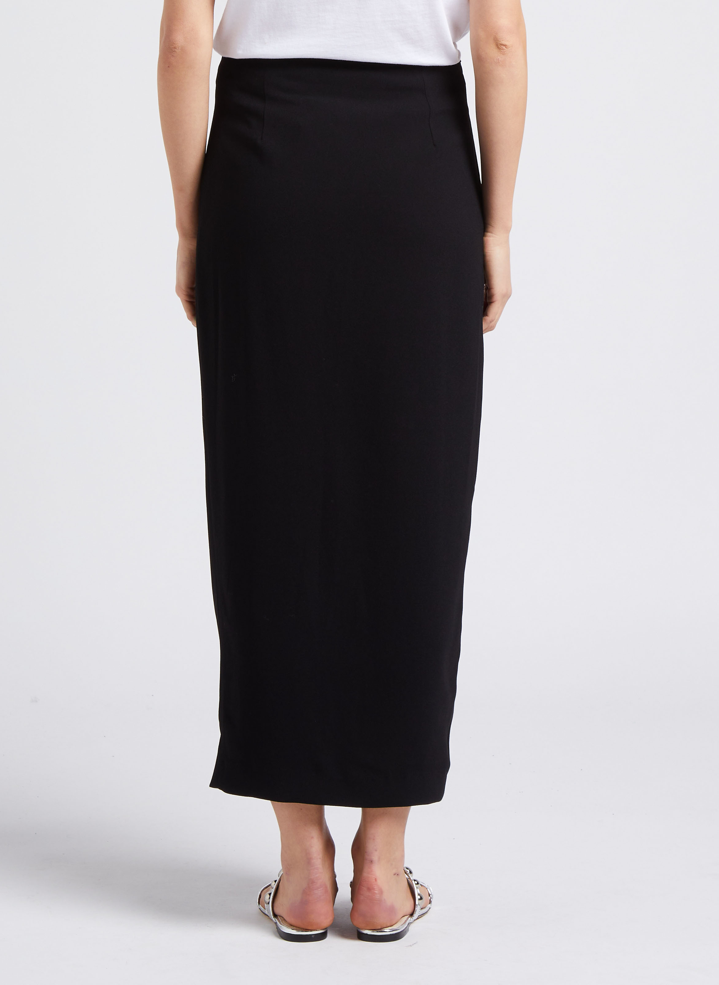 Jupe longue crayon fendue  IRO Noir