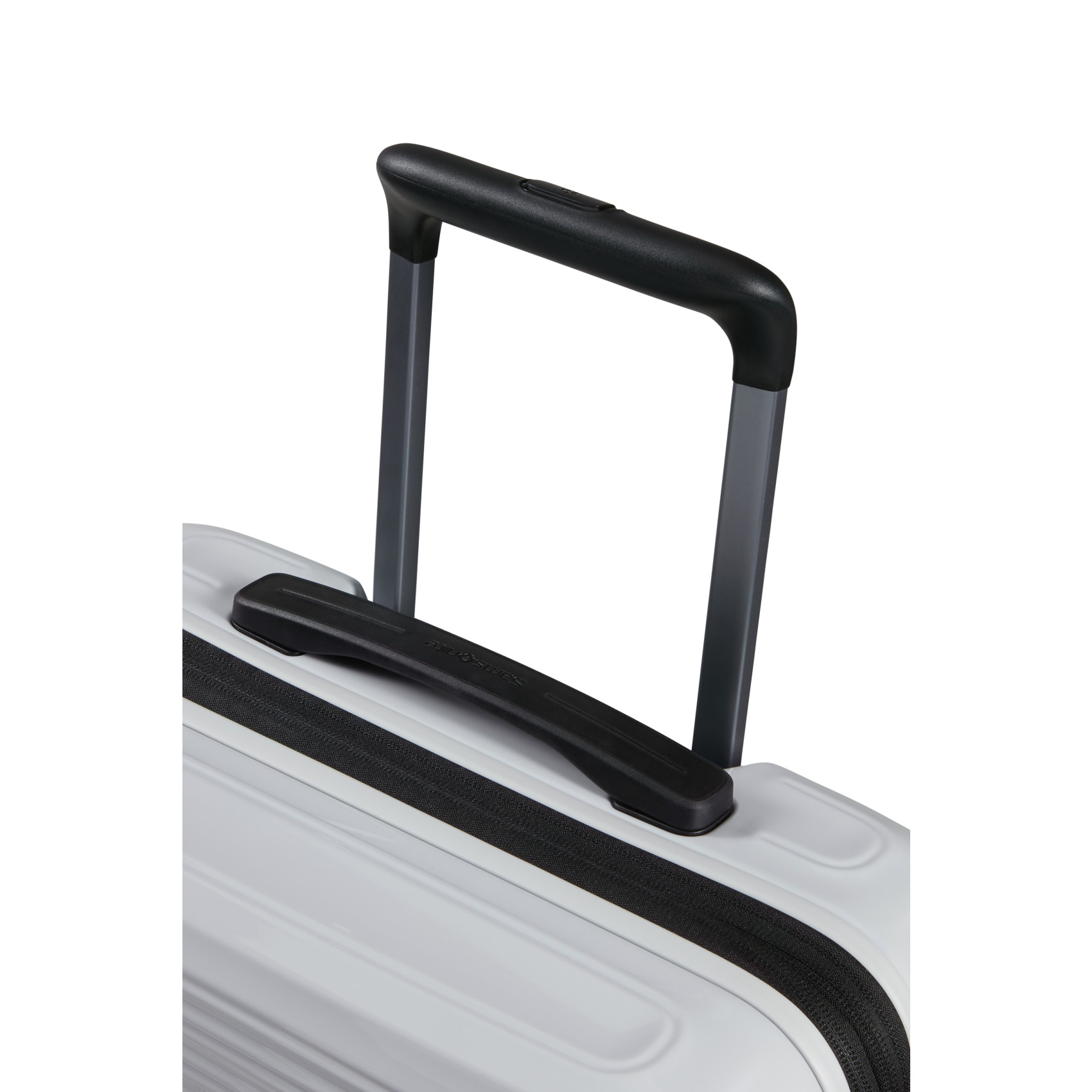 2wander 4-wheel carry-on suitcase size S White