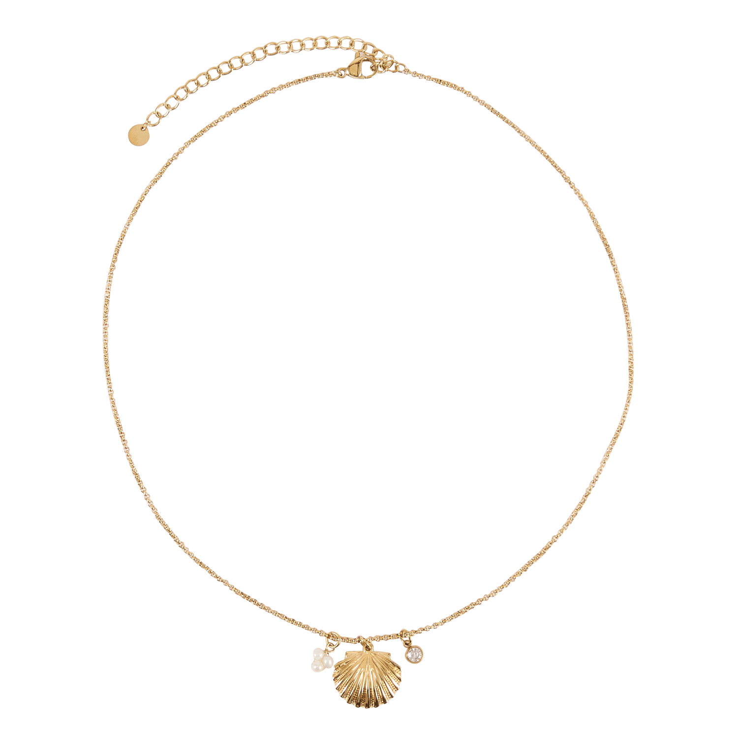 Halskette AU PRINTEMPS PARIS Golden