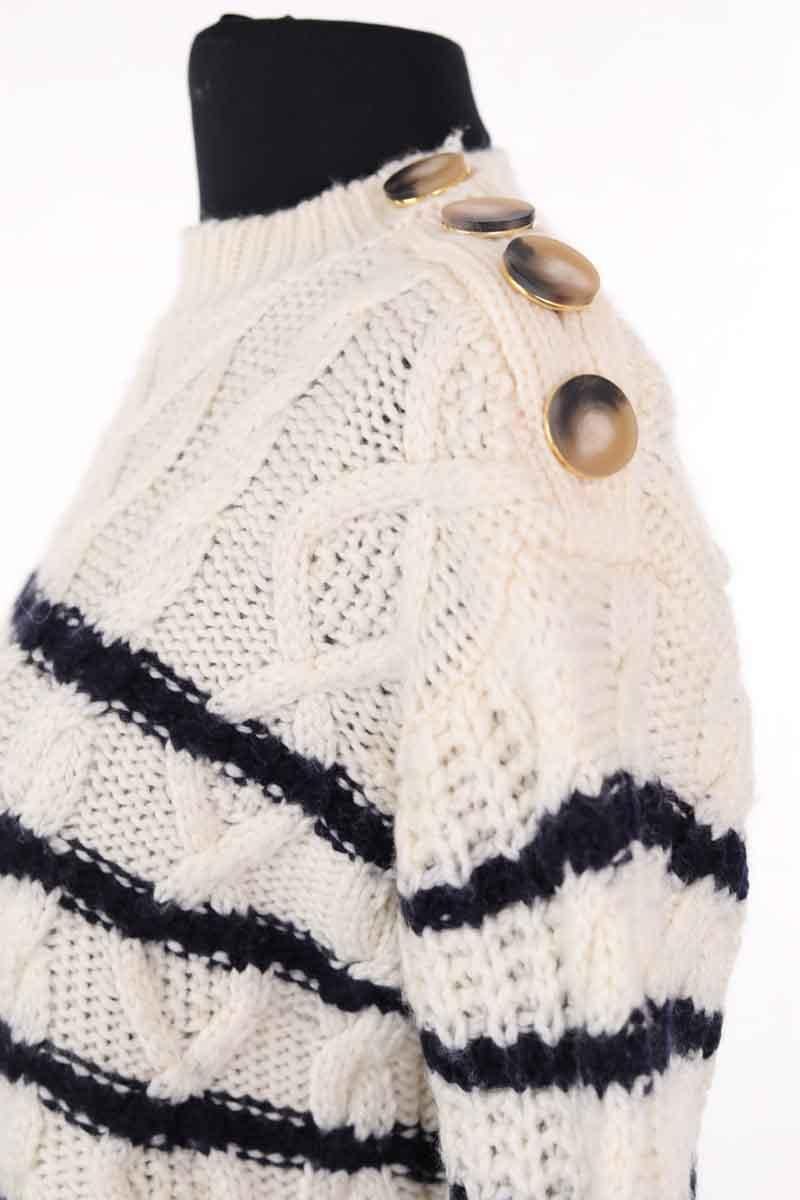 Sweater SEZANE - Seconde main White