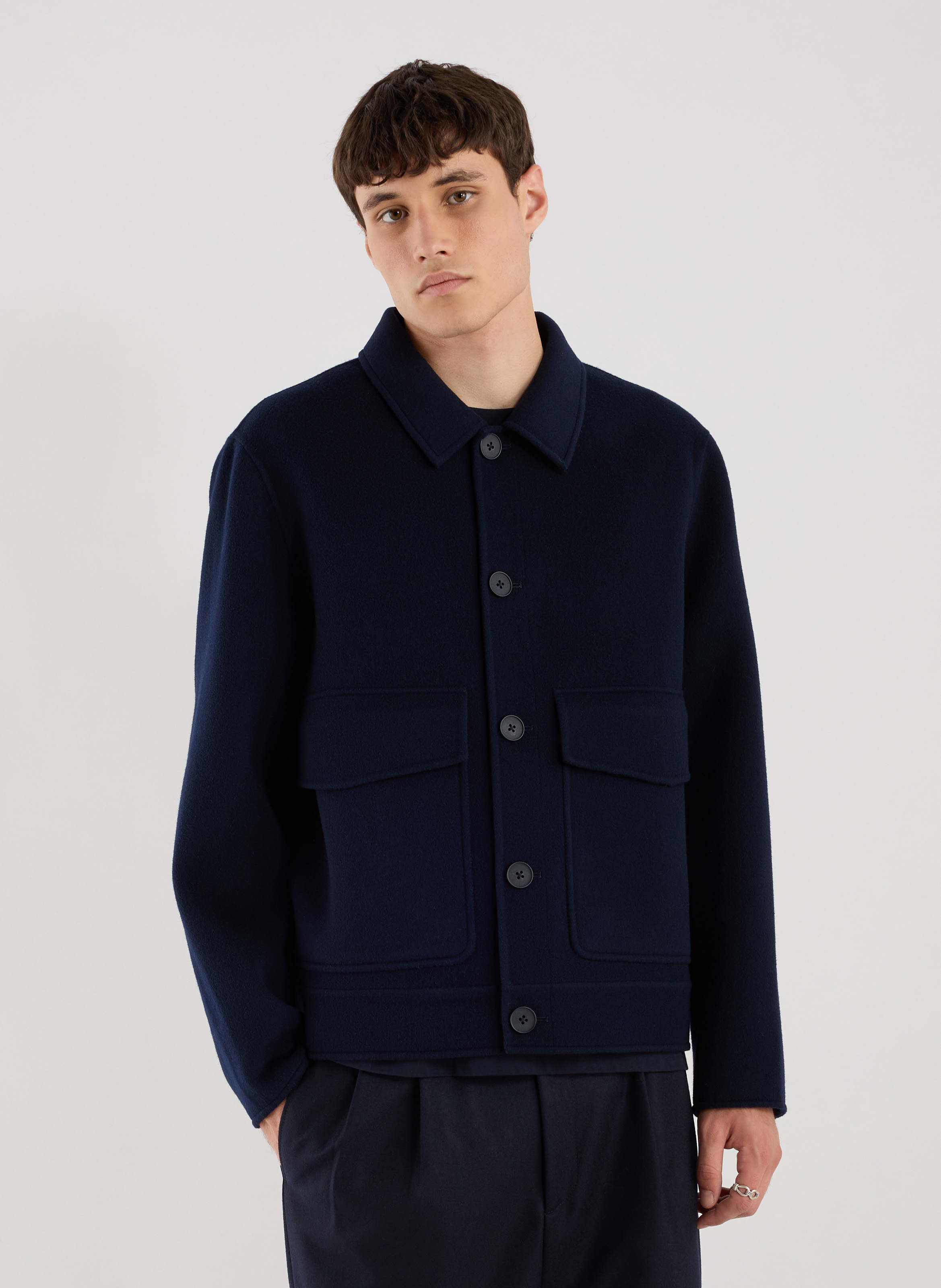 Wool Emy Jacket SAISON 1865 Blue