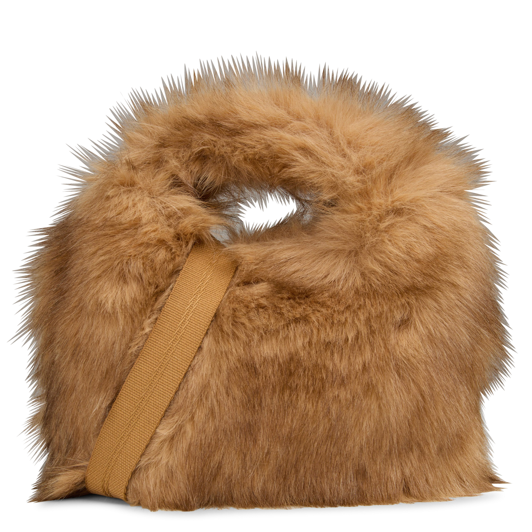 Fake fur shoulder bag BELLEROSE Multicolored