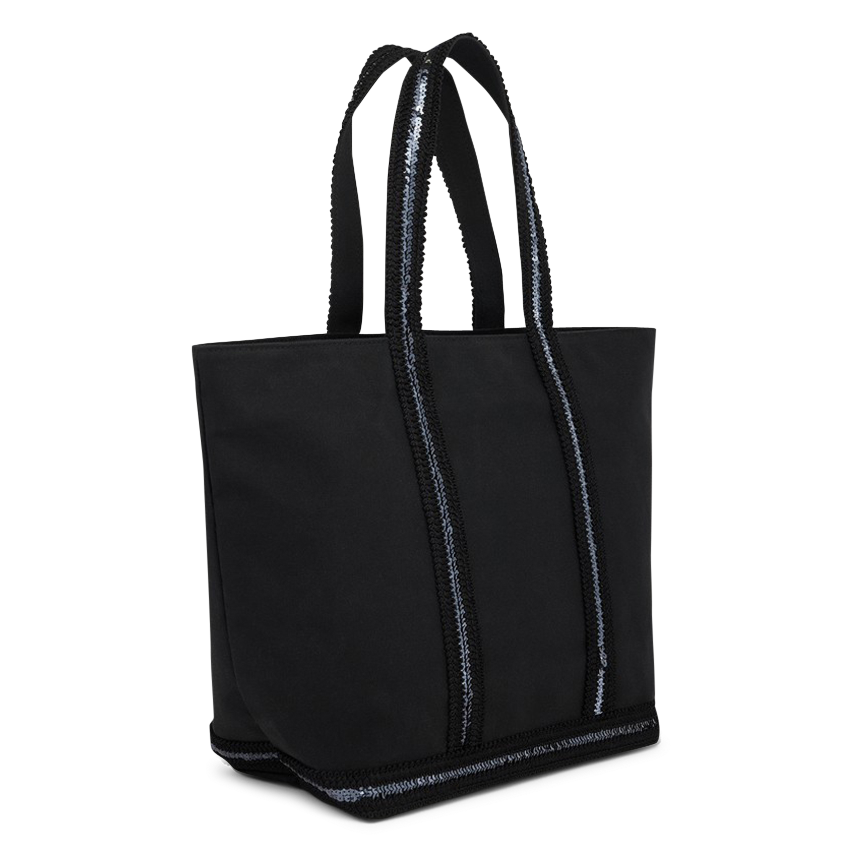 Shopper aus Baumwolle VANESSA BRUNO Schwarz