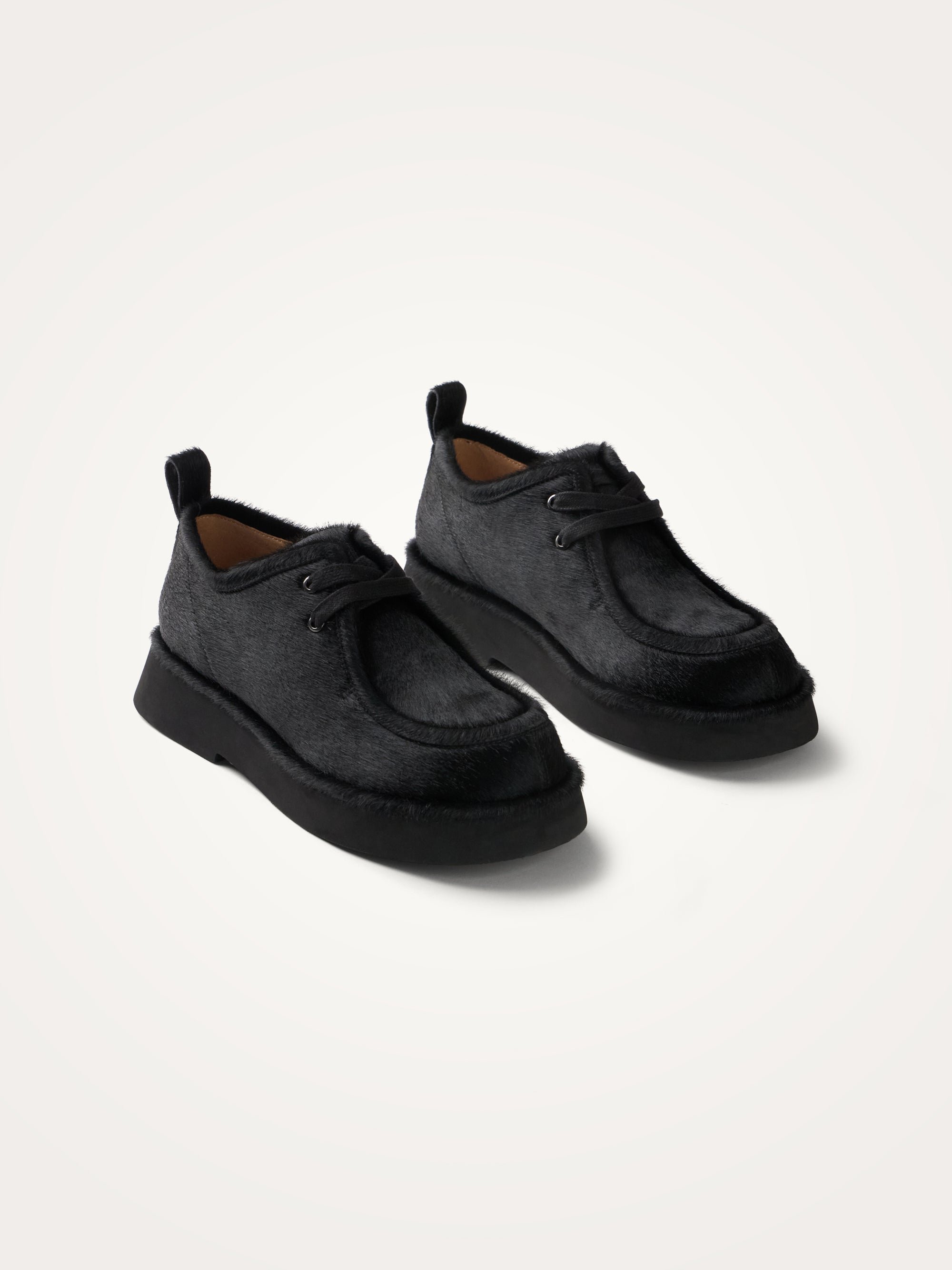 Plateau derbies with thick sole VANESSA WU Black