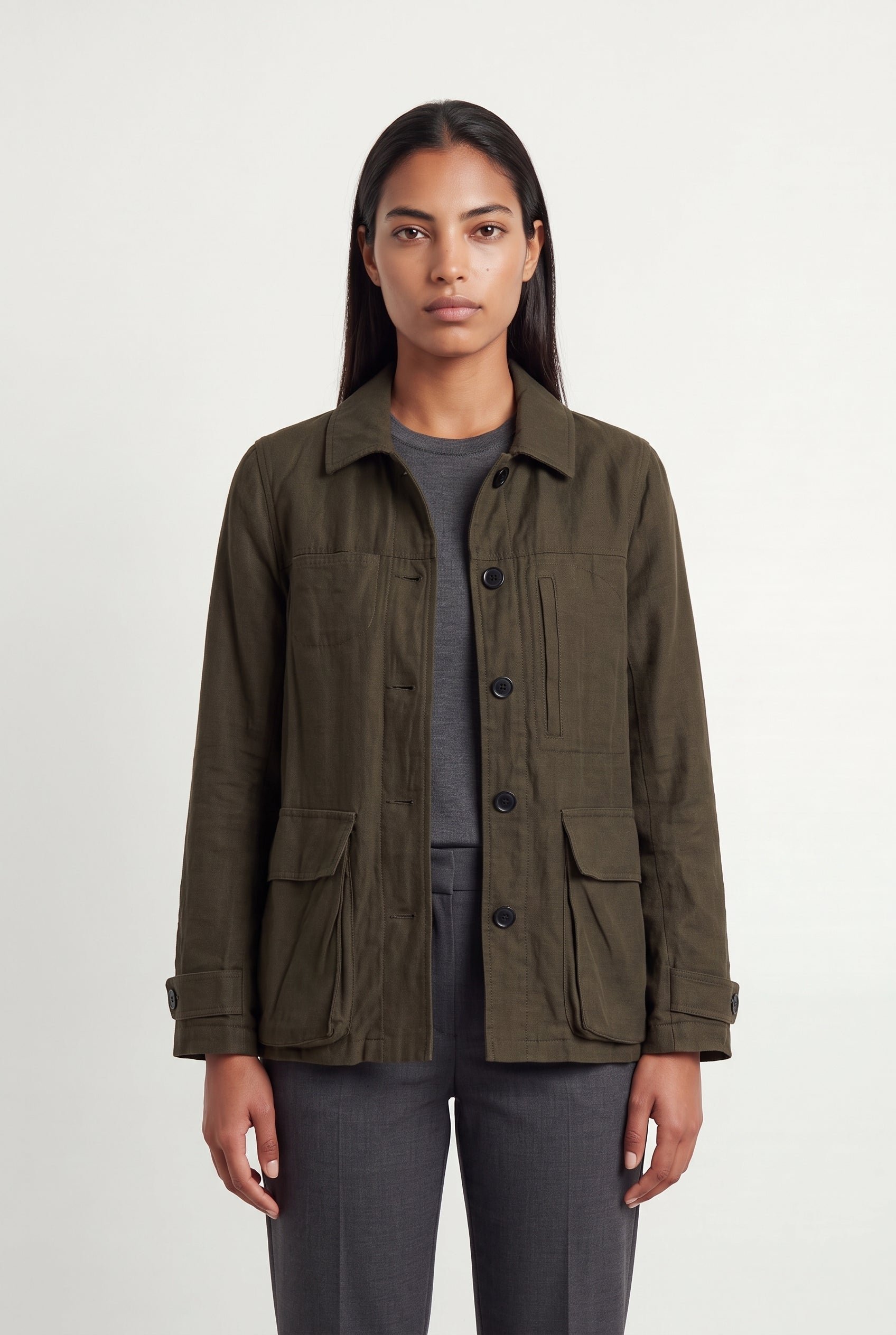 Jacket COMPTOIR DES COTONNIERS - Seconde main Green
