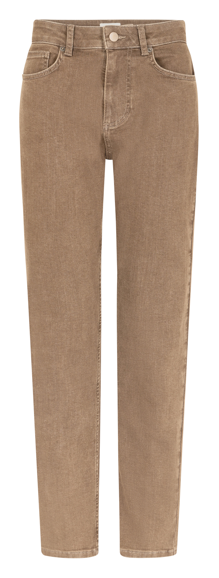 Jean slim en coton mélangé GERARD DAREL Marron